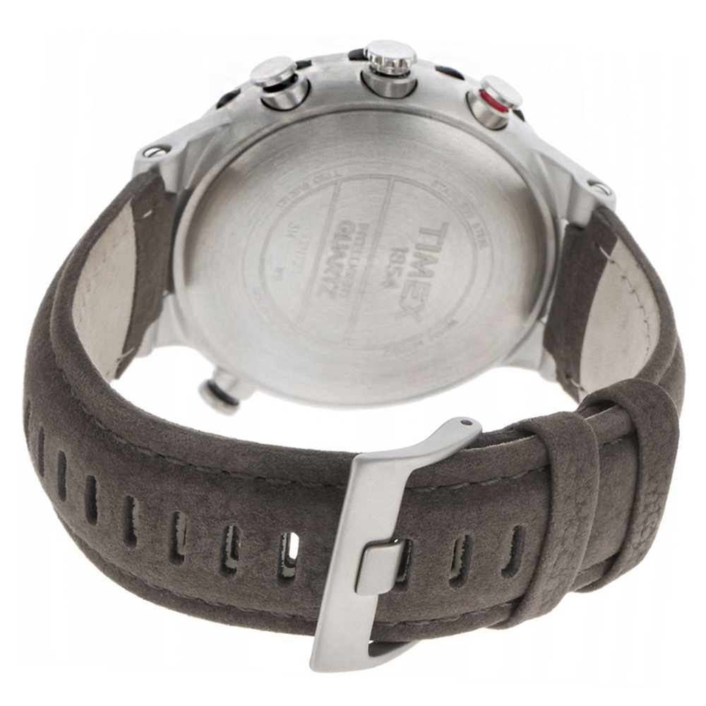 Timex T2N721 zegarek srebrny sportowy Intelligent Quartz pasek - miniatura 3