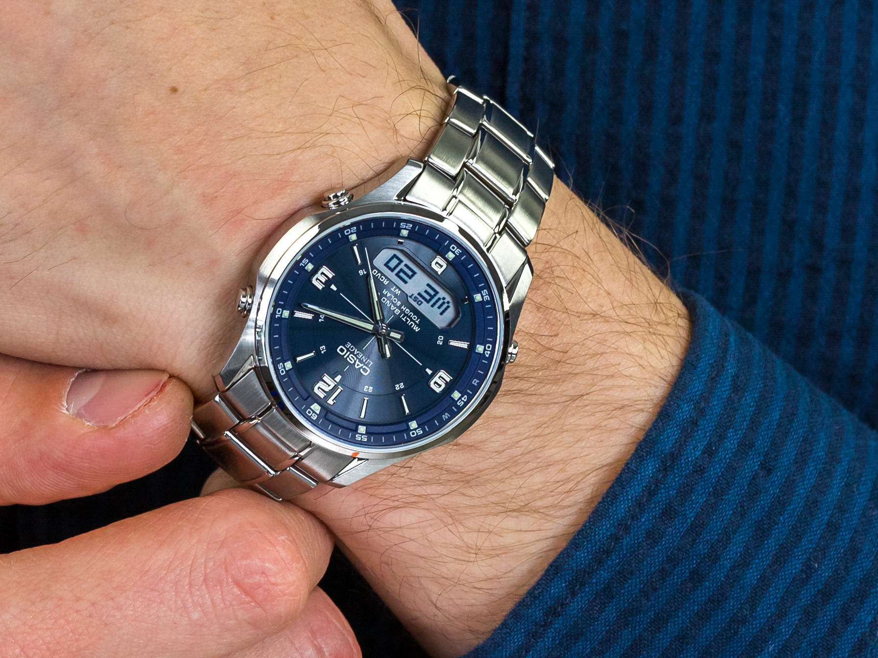 Casio LCW-M100DSE-2AER Lineage zegarek sportowy Lineage - miniatura 2