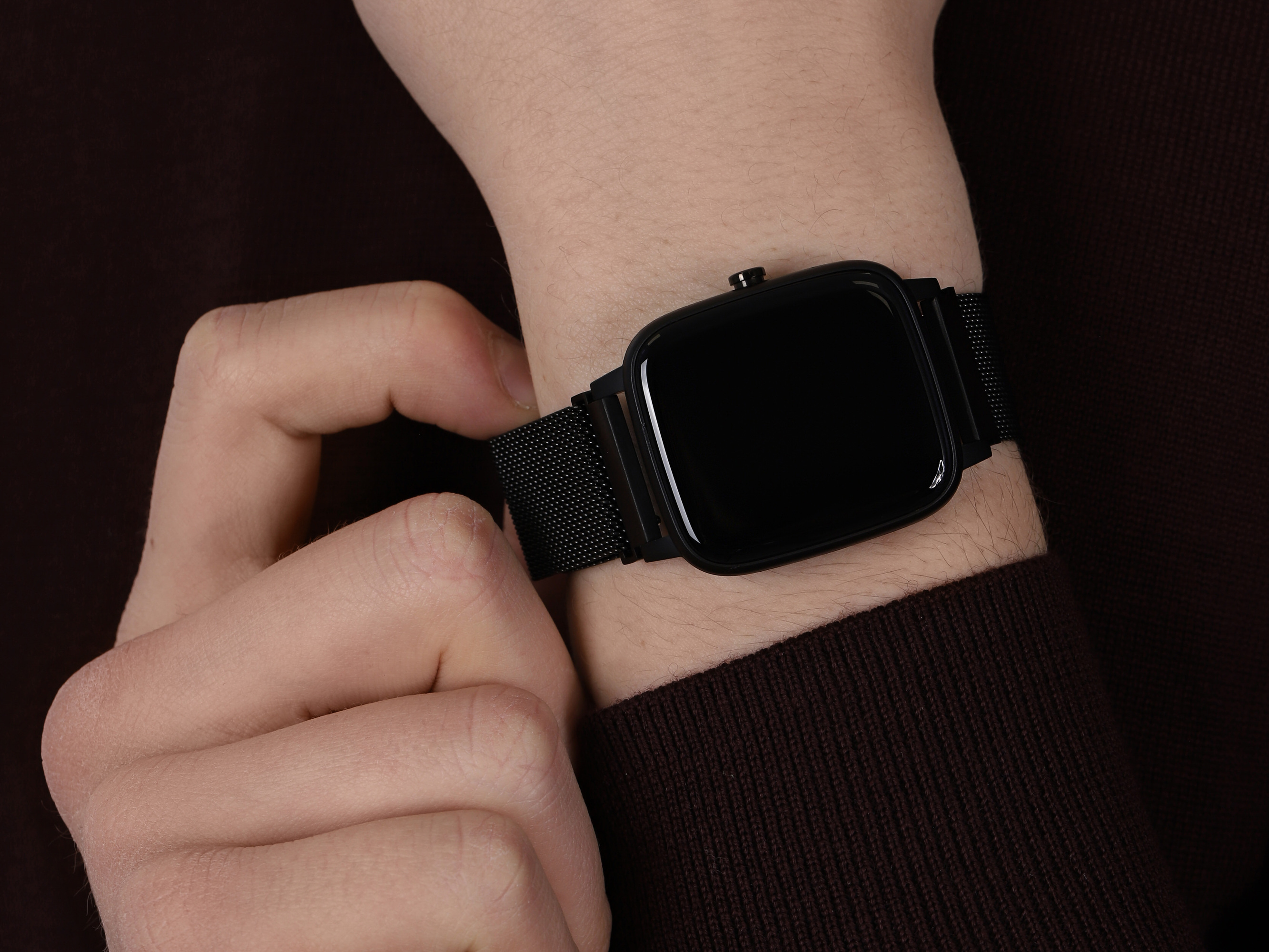 zegarek Strand S716USBBMB Smartwatch mineralne - miniatura 2
