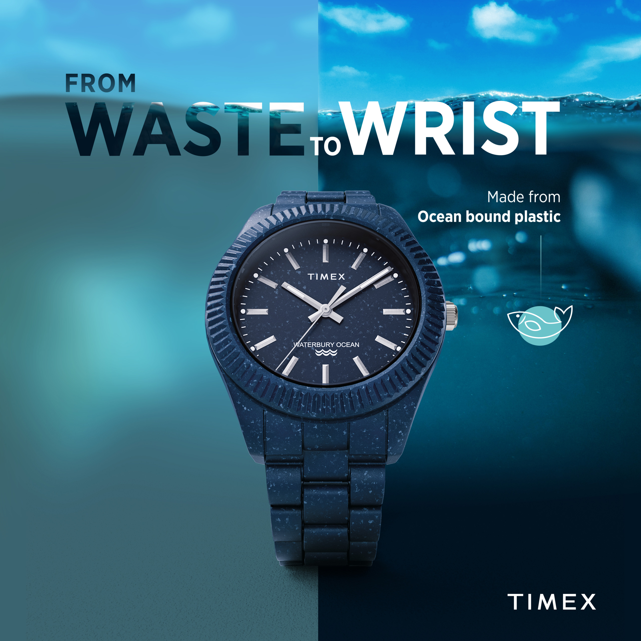 zegarek Timex TW2V37400 kwarcowy męski Waterbury Waterbury Ocean 41mm - miniatura 7