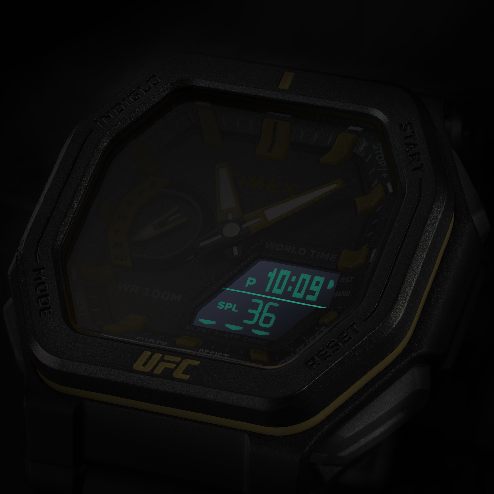 zegarek Timex TW2V55300 czarny UFC - miniatura 7