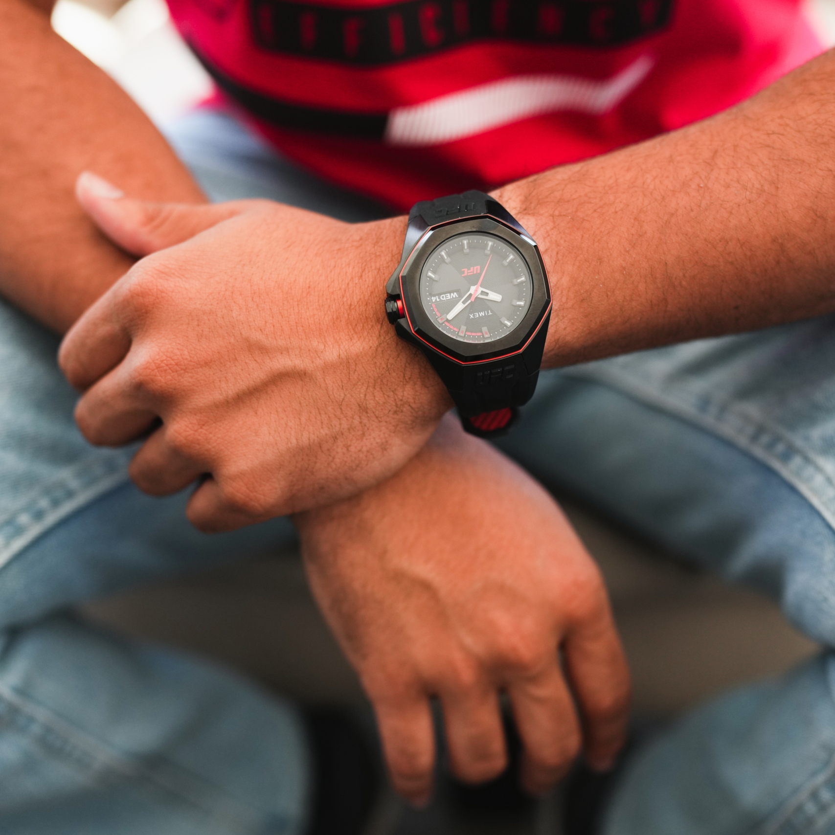 zegarek Timex TW2V57300 czarny UFC - miniatura 7