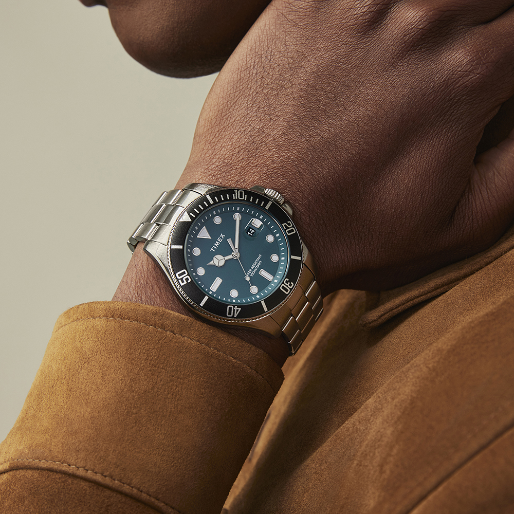 zegarek Timex TW2V91900 srebrny Harborside - miniatura 5
