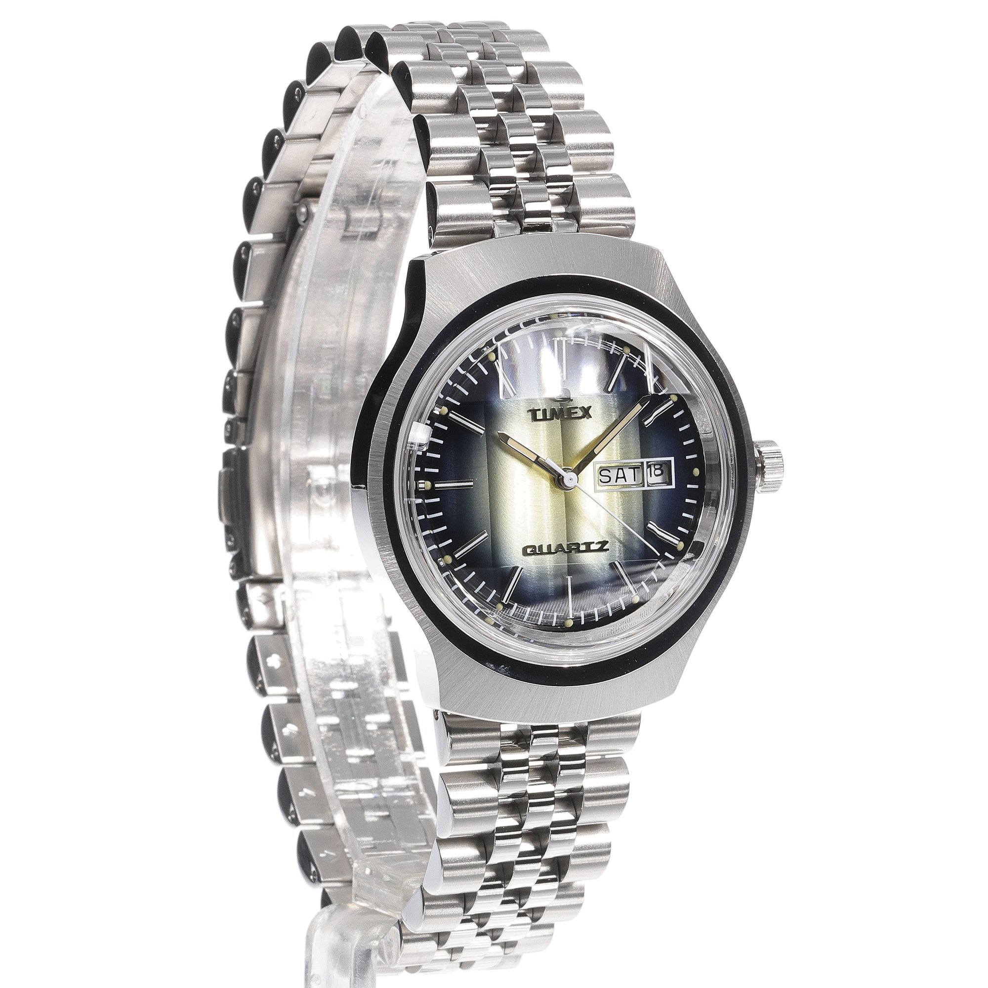 zegarek Timex TW2W22500 szary Q Timex Reissue - miniatura 7