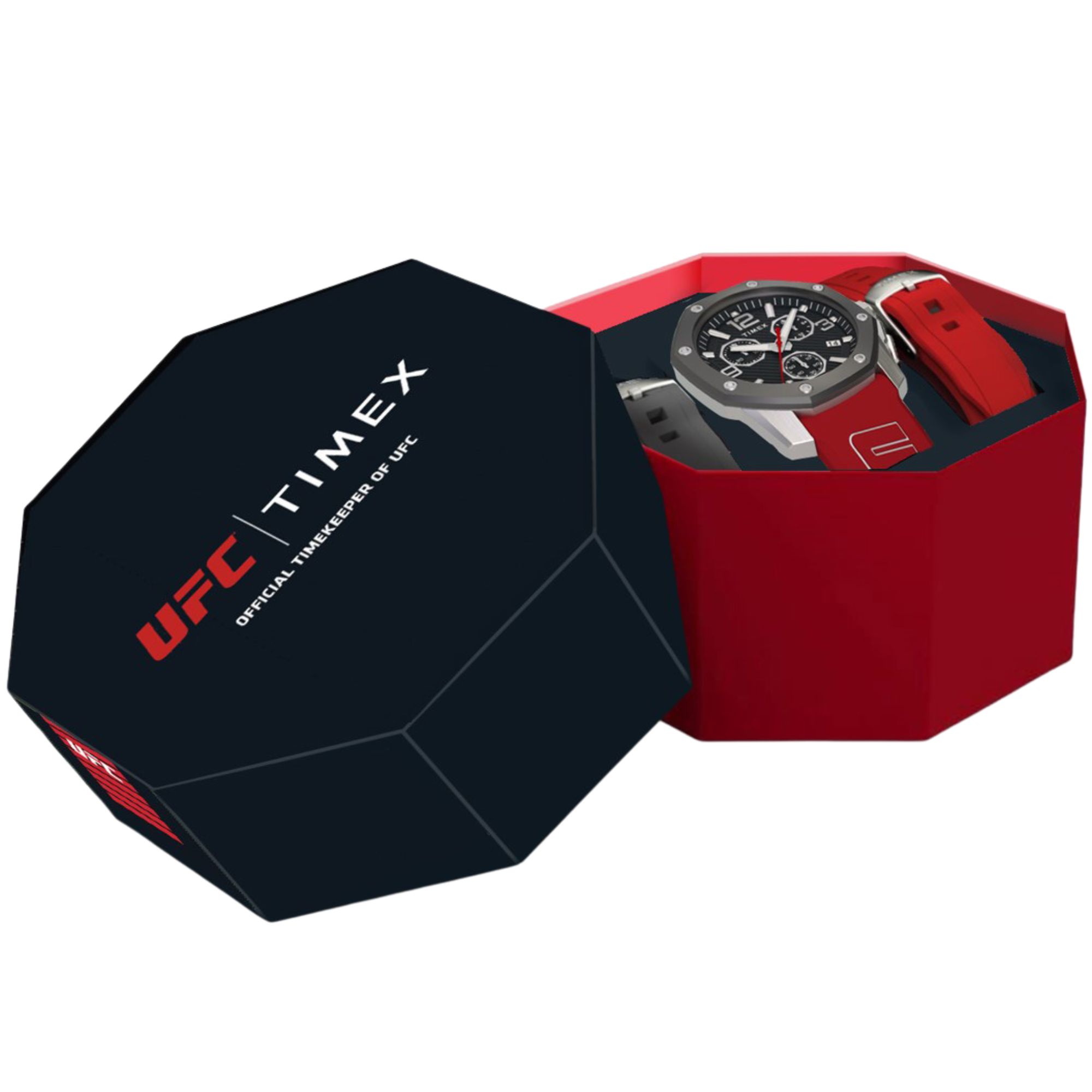 zegarek Timex TWG047400 UFC Icon Chronograph męski z chronograf UFC - miniatura 2