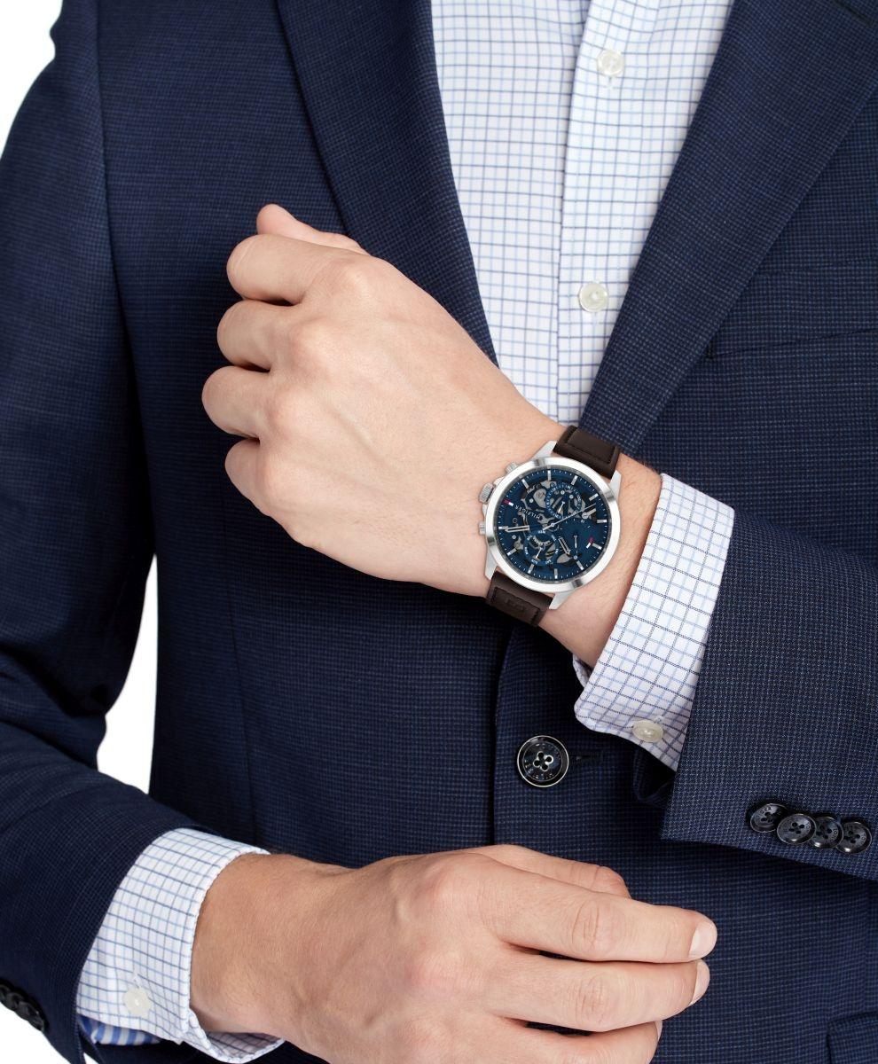 zegarek Tommy Hilfiger 1710476 srebrny Męskie - miniatura 7