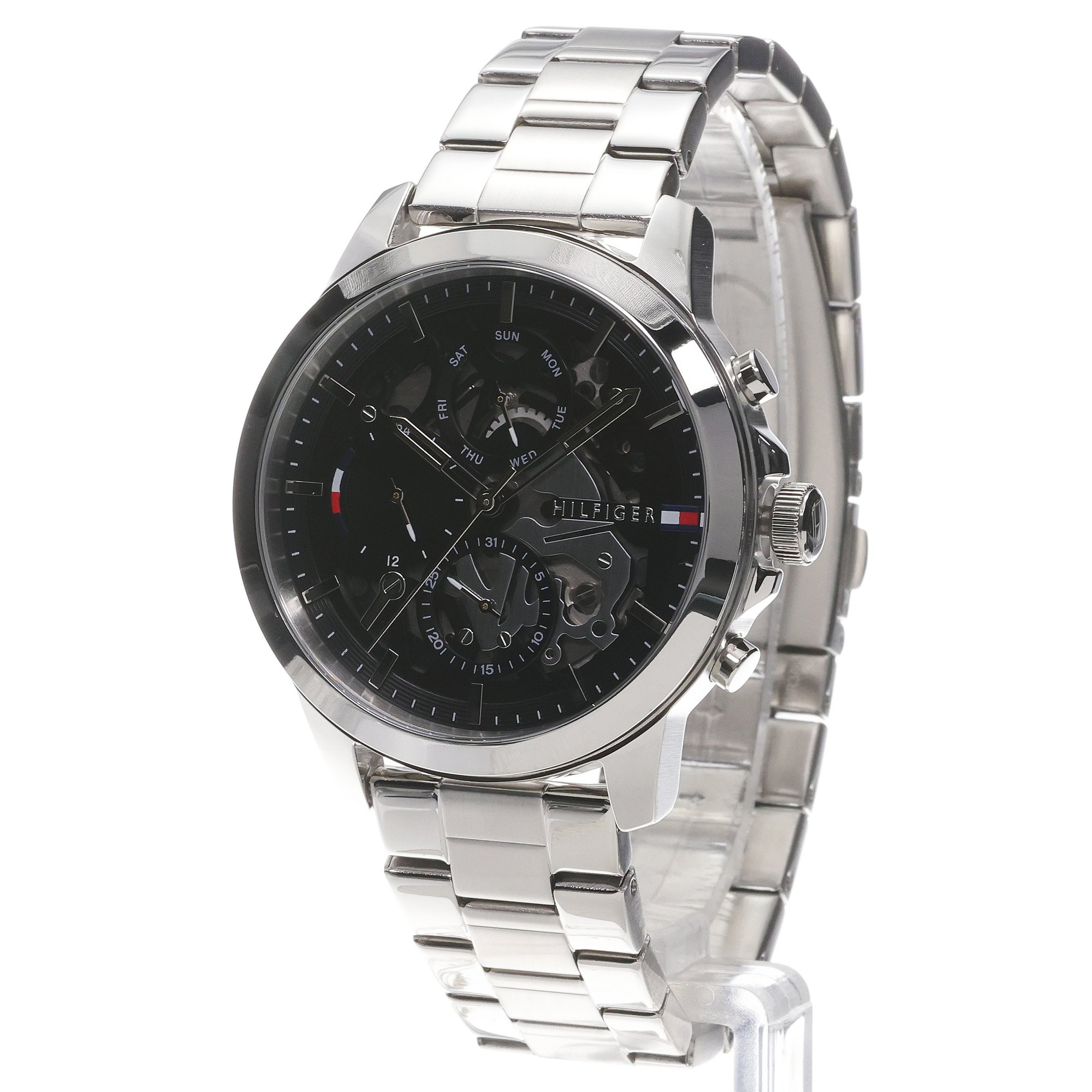 zegarek Tommy Hilfiger 1710477 srebrny Męskie - miniatura 2