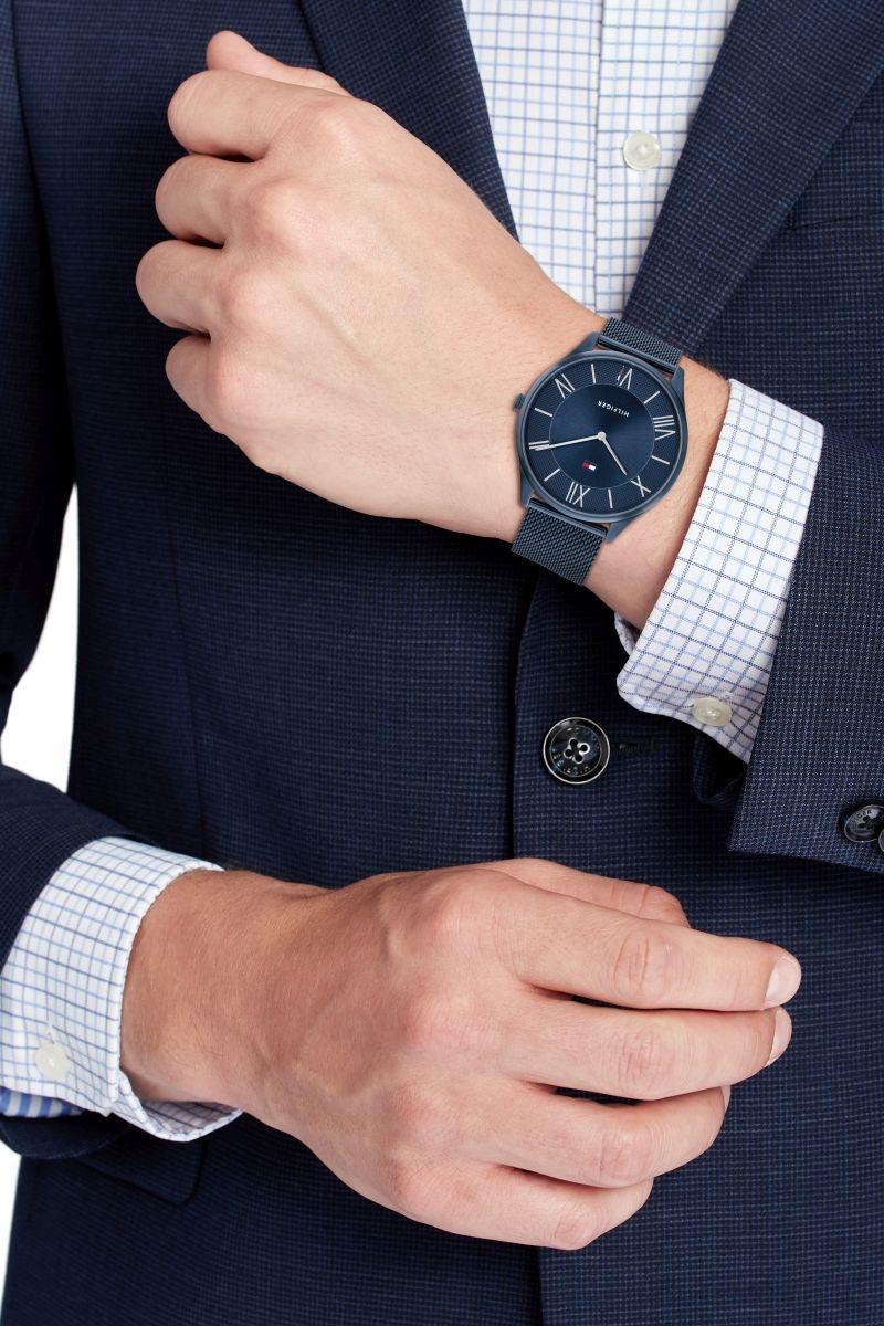 zegarek Tommy Hilfiger 1710514 niebieski Męskie - miniatura 7