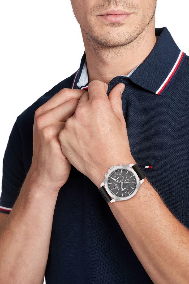 zegarek Tommy Hilfiger 1710521 srebrny Męskie - miniatura 7