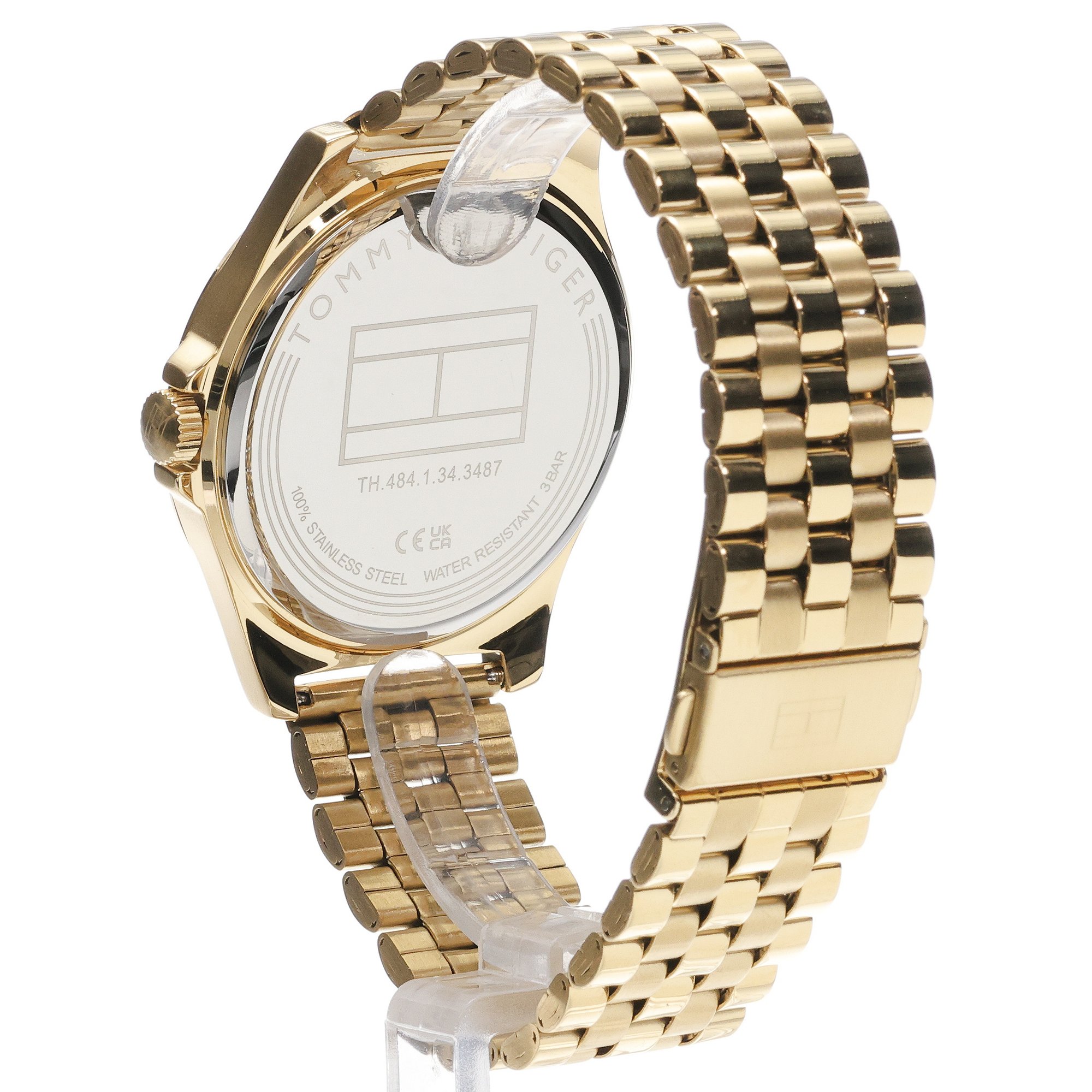 zegarek Tommy Hilfiger 1710546 złoty Męskie - miniatura 4