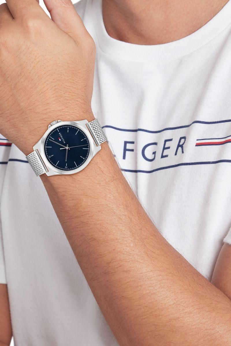 zegarek Tommy Hilfiger 1710547 srebrny Męskie - miniatura 7