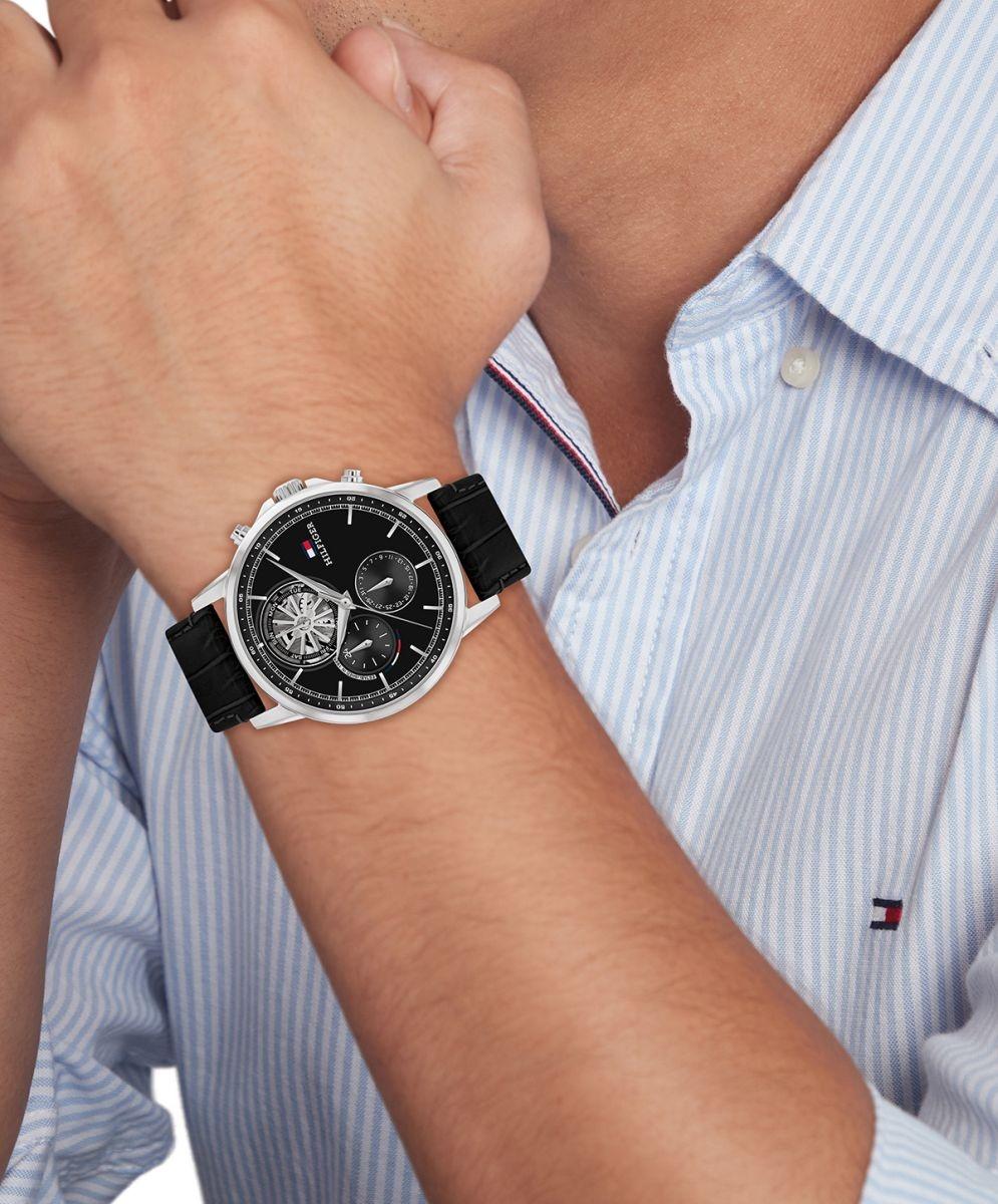 zegarek Tommy Hilfiger 1710605 srebrny Męskie - miniatura 7