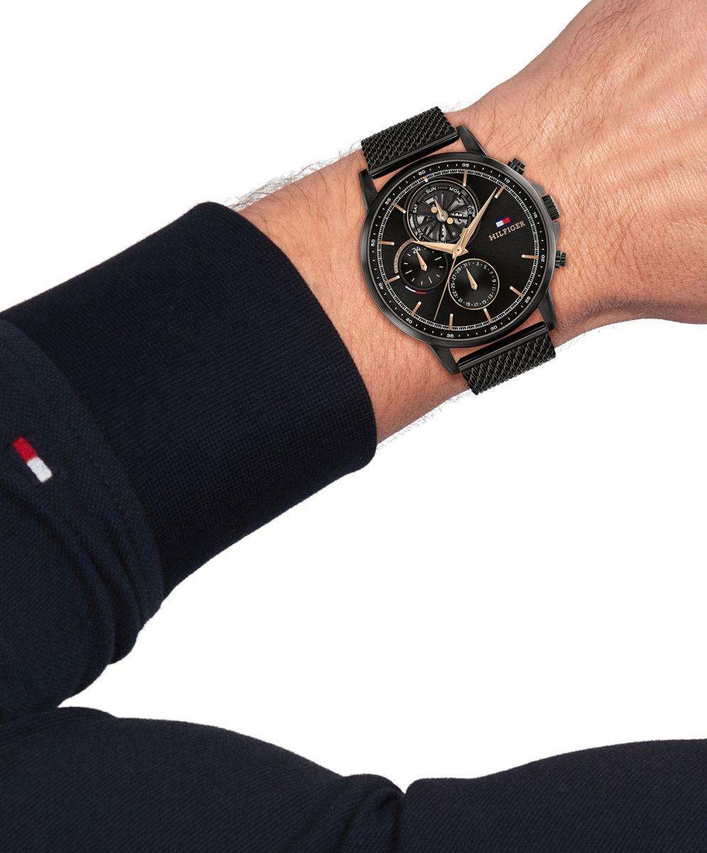 zegarek Tommy Hilfiger 1710610 czarny Męskie - miniatura 7