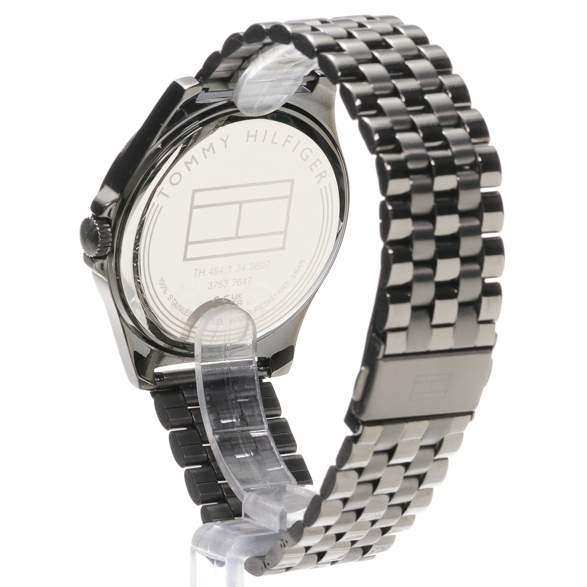 zegarek Tommy Hilfiger 1710614 szary Męskie - miniatura 4