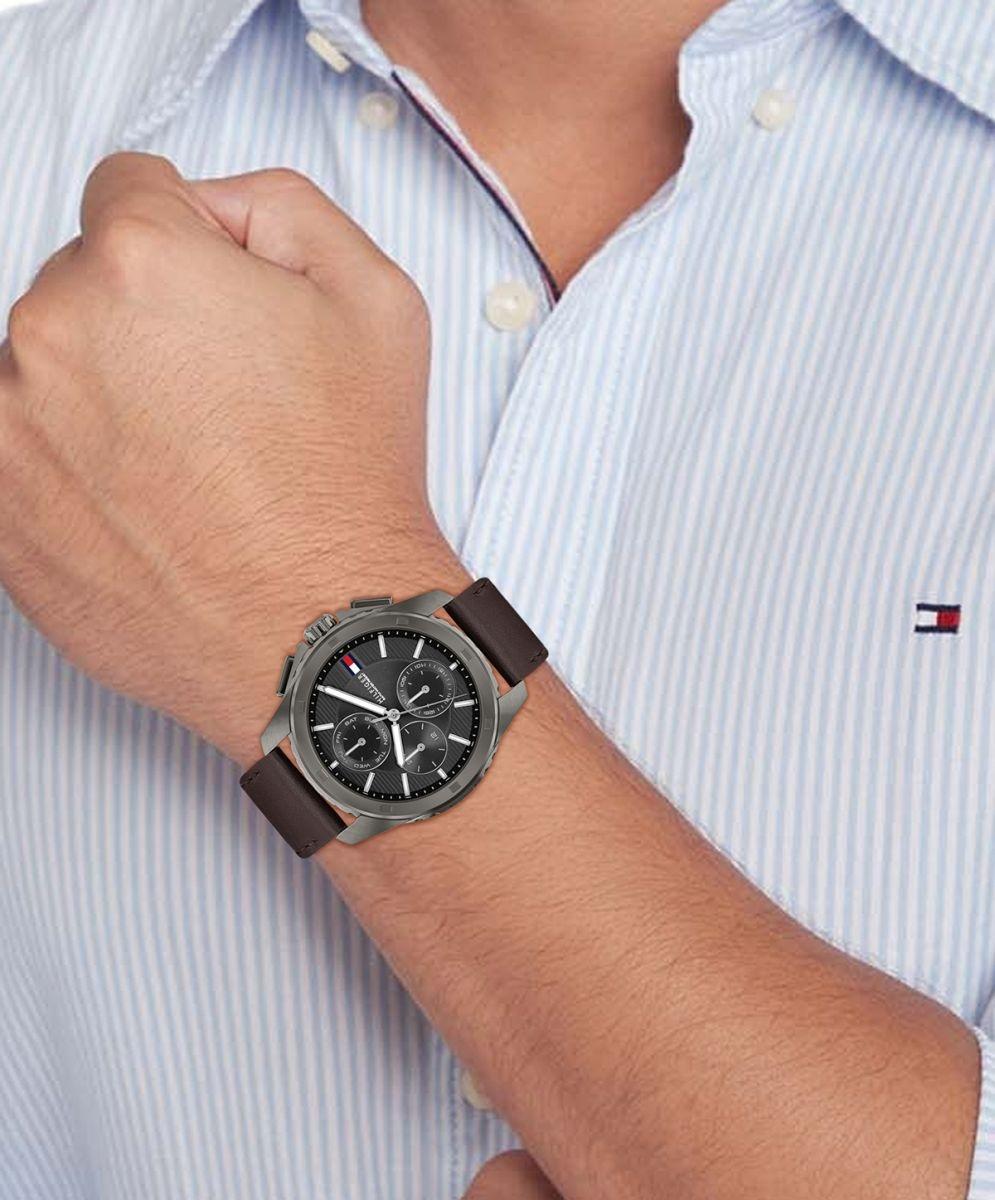zegarek Tommy Hilfiger 1710623 szary Męskie - miniatura 7
