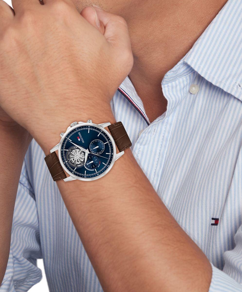 zegarek Tommy Hilfiger 1710629 srebrny Męskie - miniatura 7