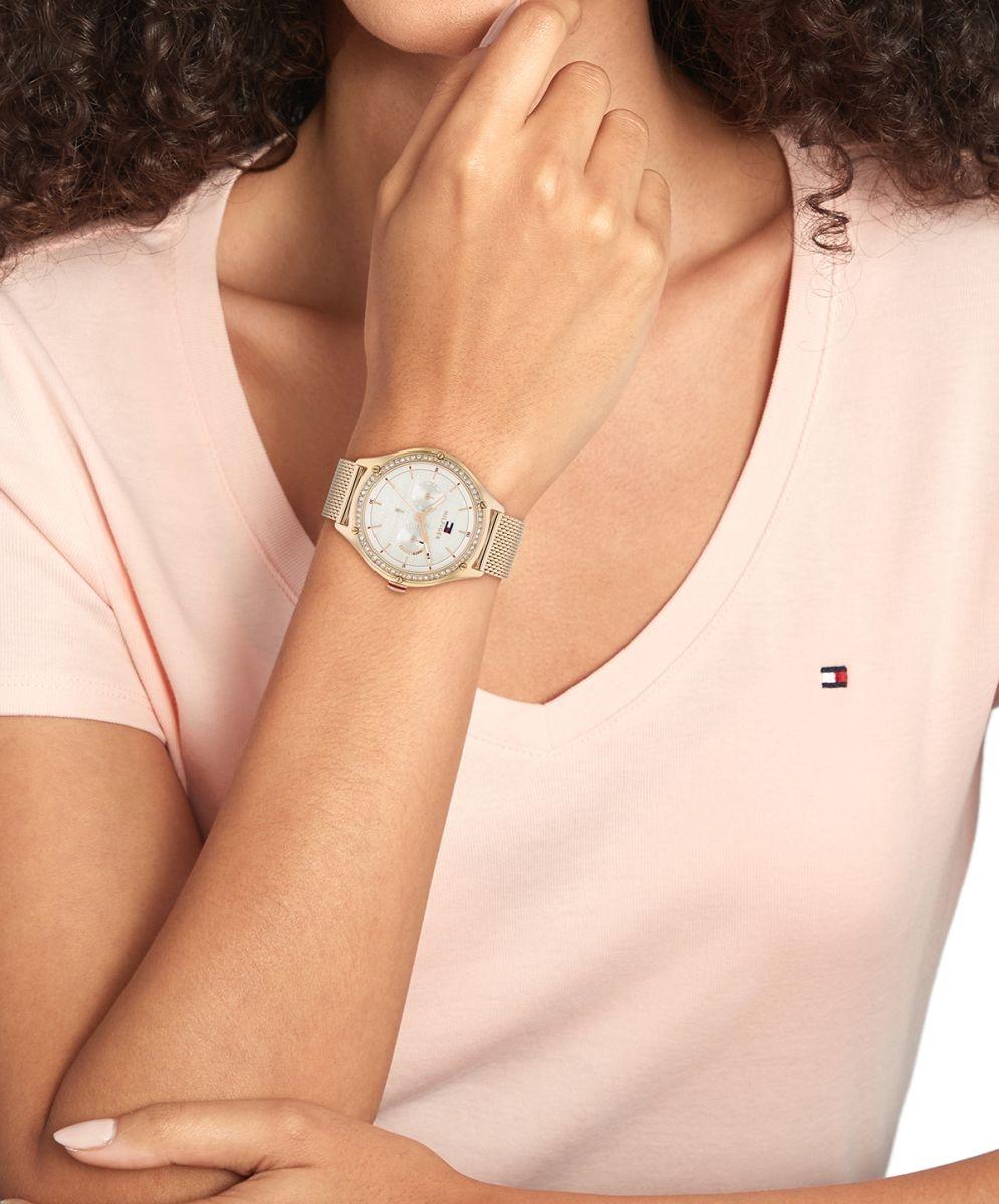 zegarek Tommy Hilfiger 1782653 różowe złoto Damskie - miniatura 7