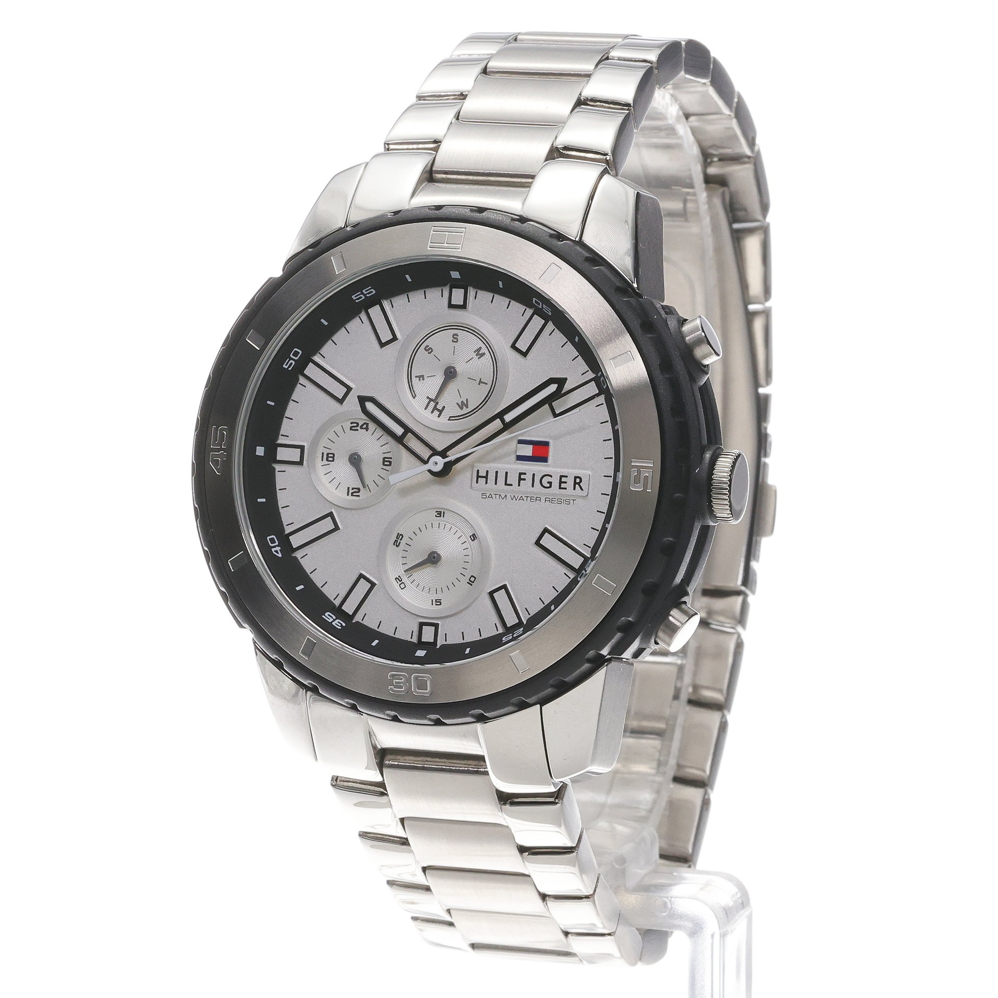 zegarek Tommy Hilfiger 1791191 srebrny Męskie - miniatura 2