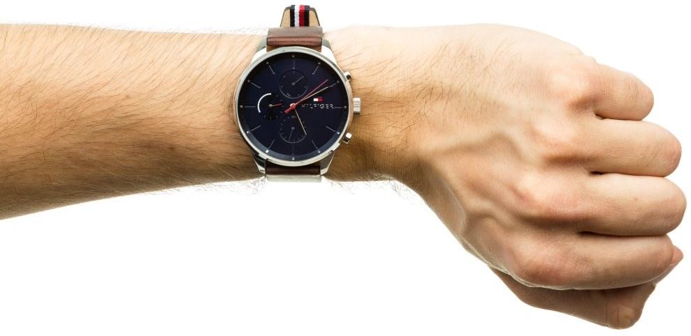zegarek Tommy Hilfiger 1791487 srebrny Męskie - miniatura 5