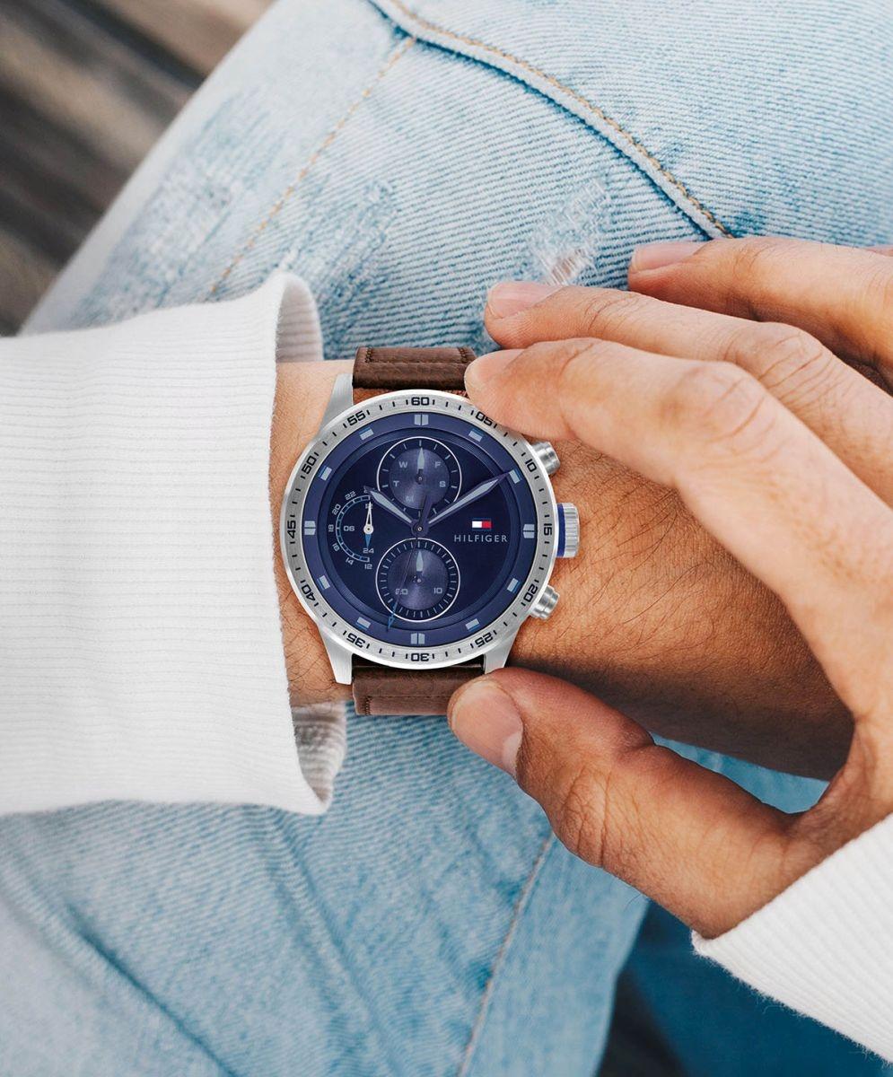 zegarek Tommy Hilfiger 1791807 srebrny Męskie - miniatura 5