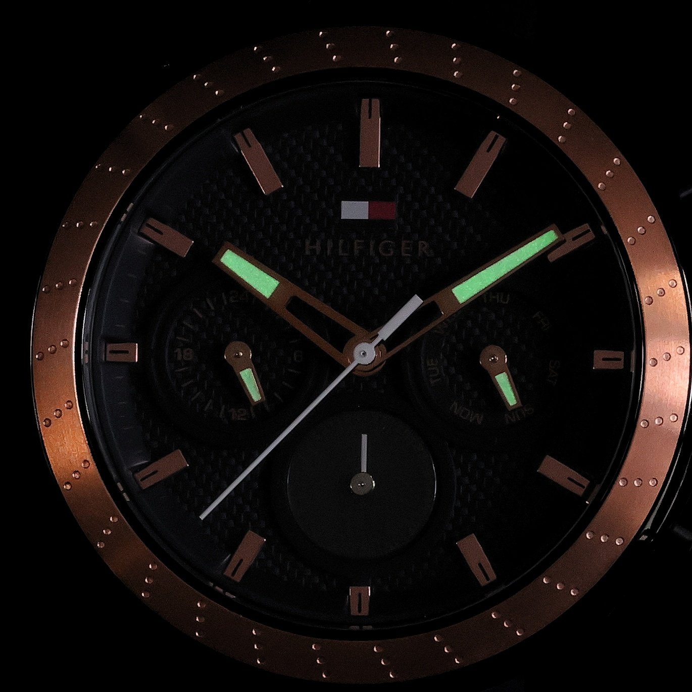 zegarek Tommy Hilfiger 1791860 czarny Męskie