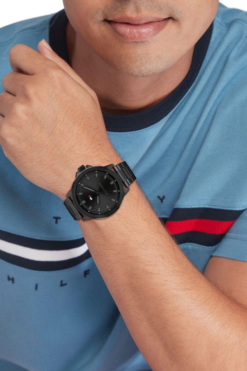 zegarek Tommy Hilfiger 1792026 czarny Męskie - miniatura 7