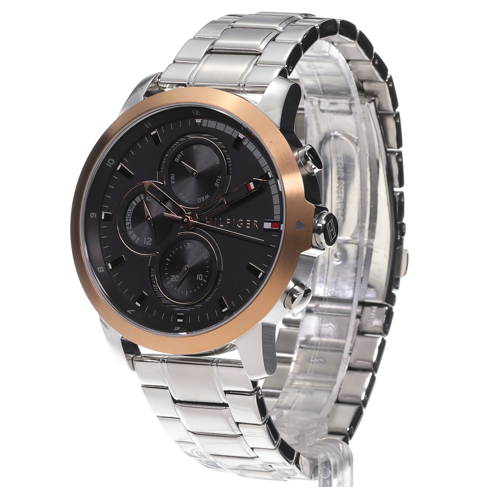 zegarek Tommy Hilfiger 1792050 srebrny Męskie - miniatura 2