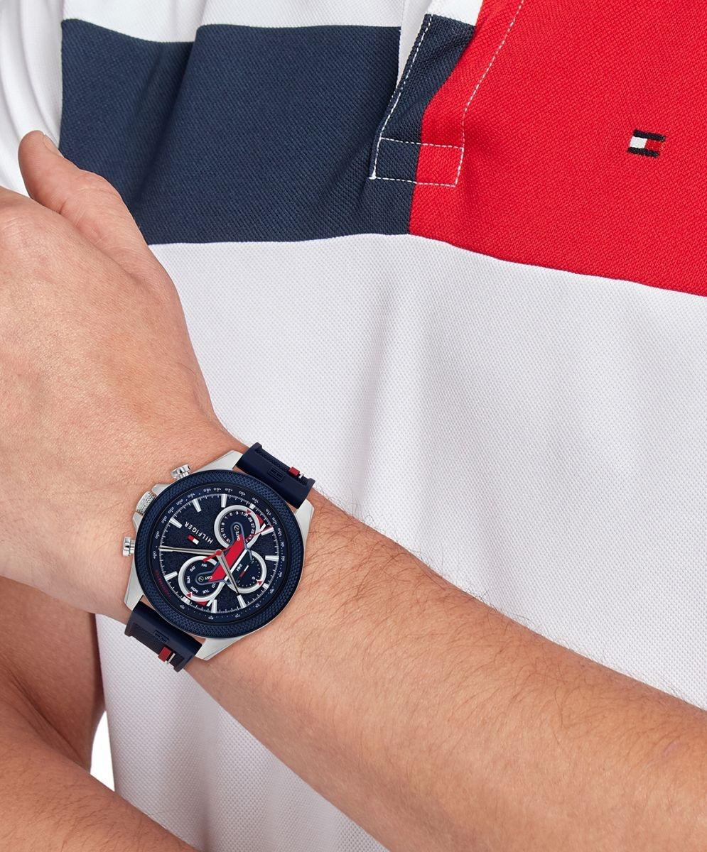 zegarek Tommy Hilfiger 1792083 srebrny Męskie - miniatura 7
