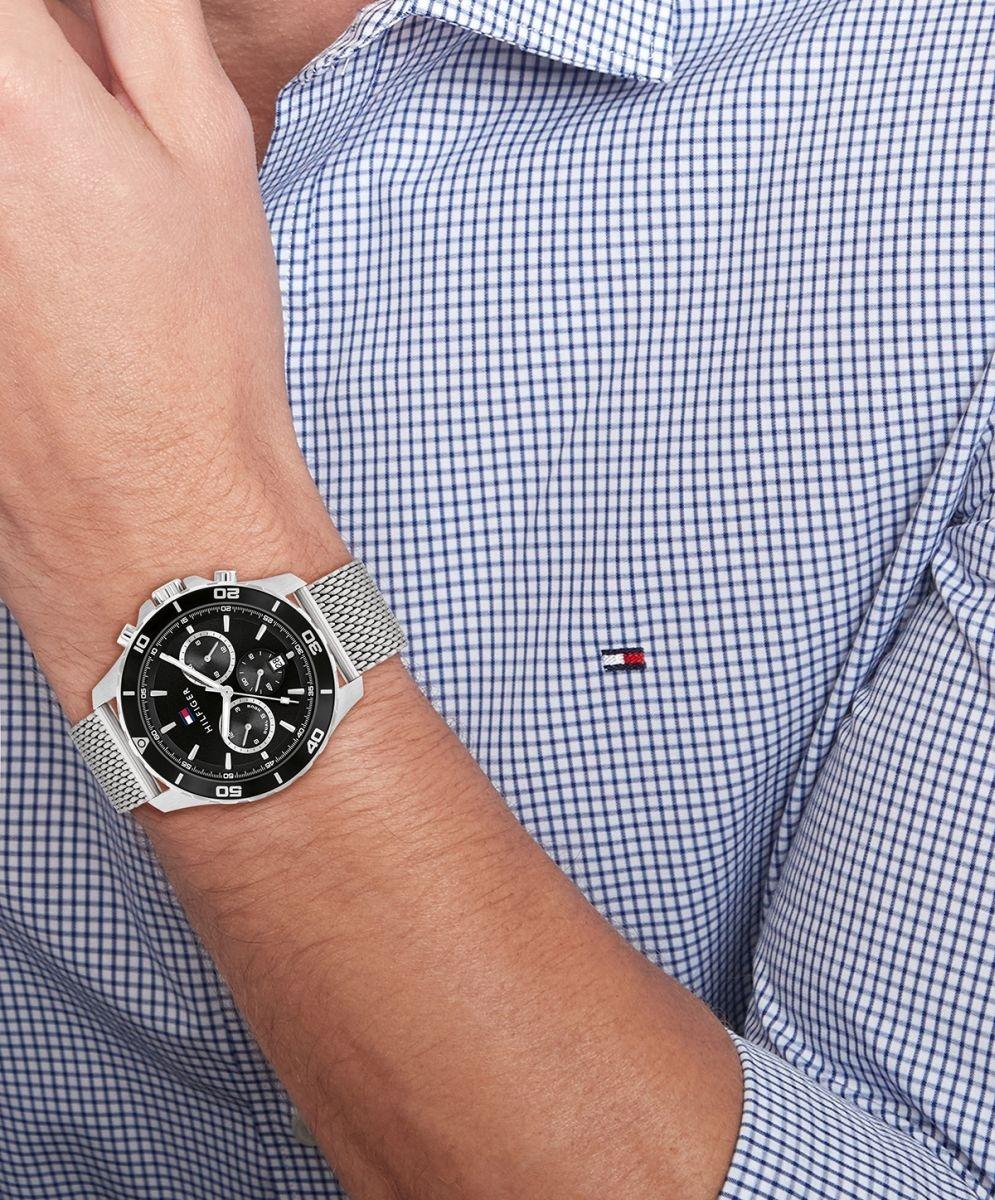 zegarek Tommy Hilfiger 1792092 srebrny Męskie
