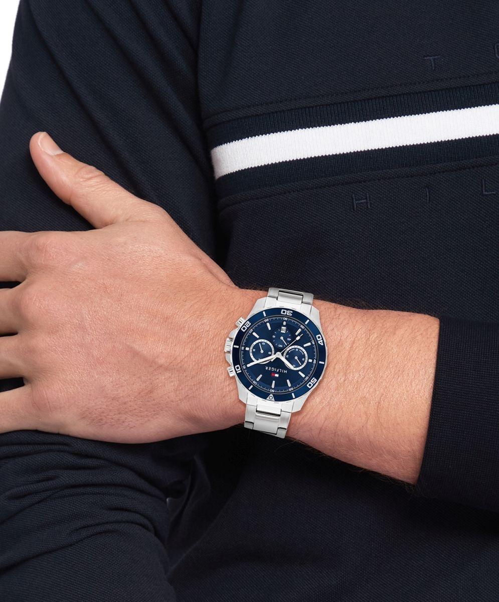zegarek Tommy Hilfiger 1792094 srebrny Męskie