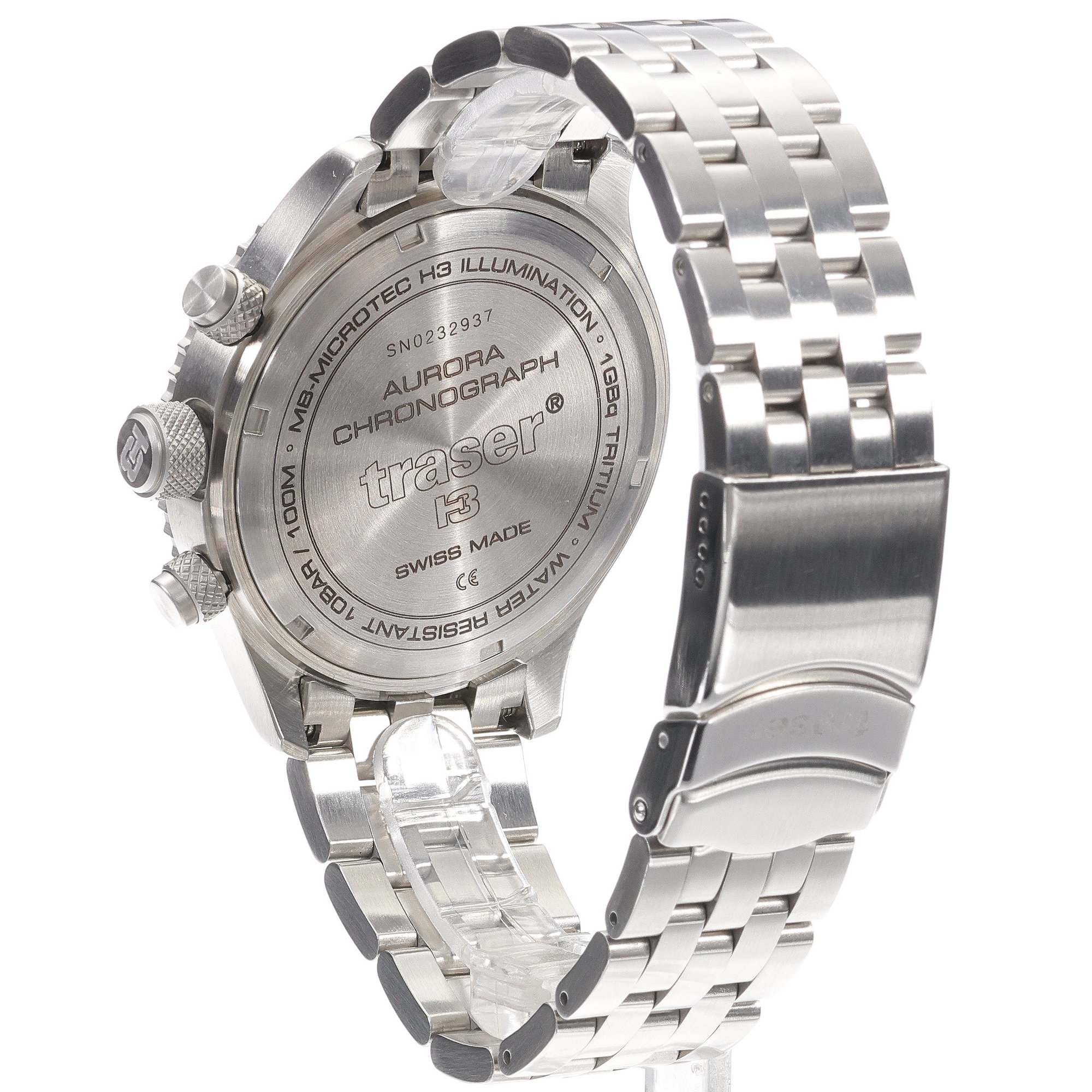 zegarek Traser TS-106833 kwarcowy męski P59 Classic P59 Aurora Chronograph - miniatura 4