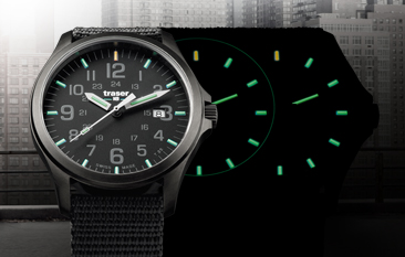 zegarek Traser TS-107422 kwarcowy męski P67 Officer Pro P67 Officer Pro GunMetal Black - miniatura 4