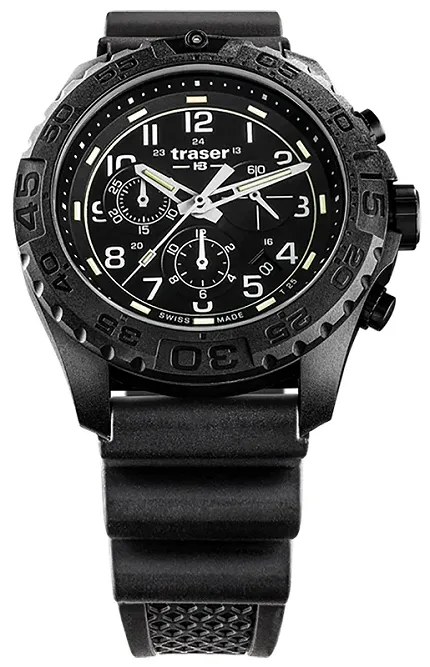 Traser TS-108679 P96 Outdoor Pioneer P96 OdP Evolution Chrono Black - zdjęcie 1