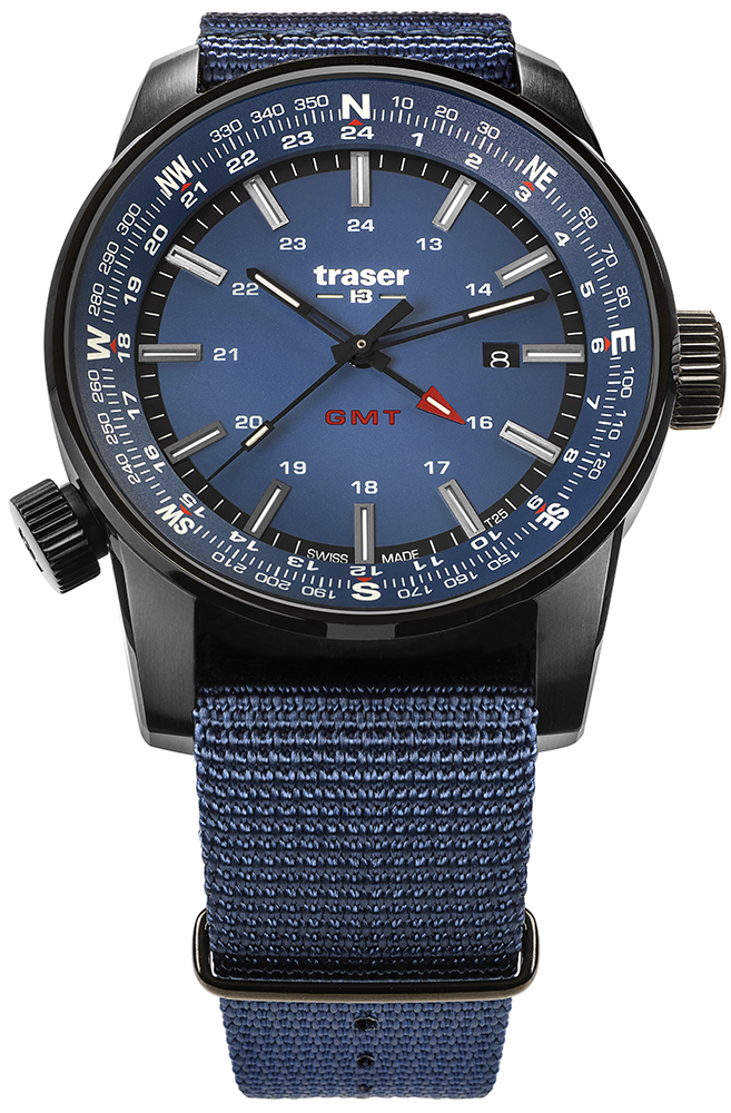 P68 Pathfinder GMT Blue NATO Strap Traser TS-109034 