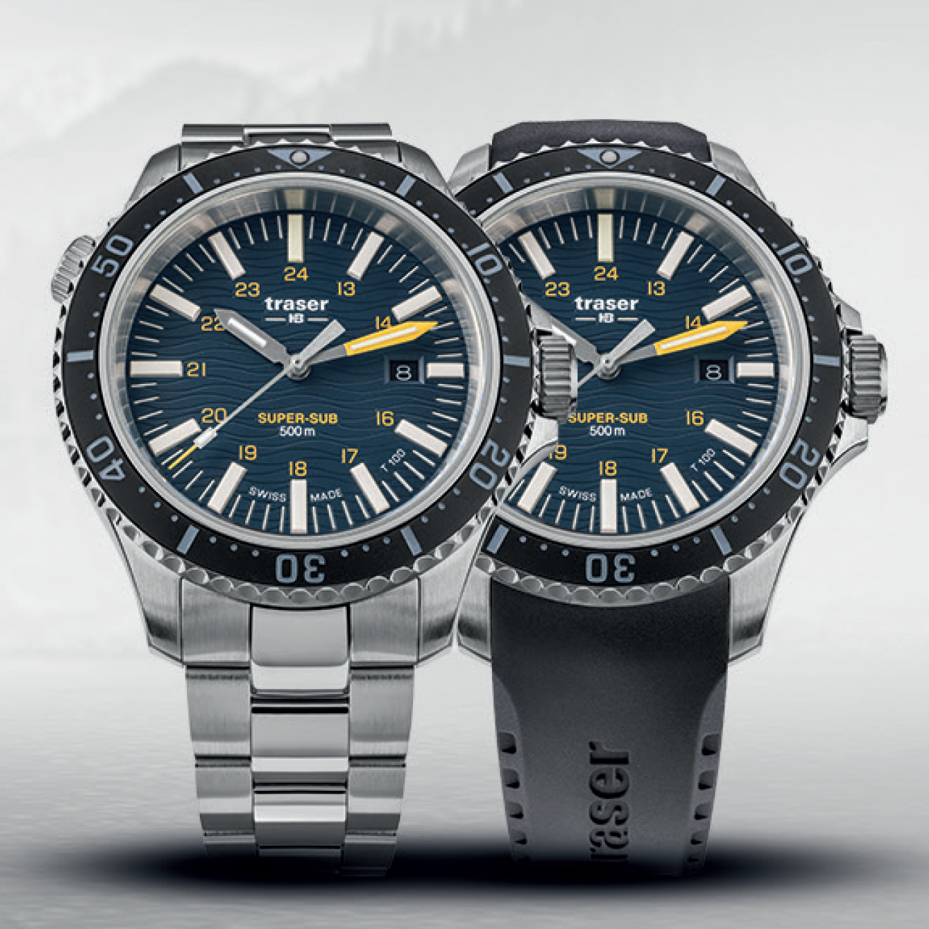 Traser TS-109370 P67 SuperSub T100 Blue Special Set zegarek sportowy P67 SuperSub - miniatura 5