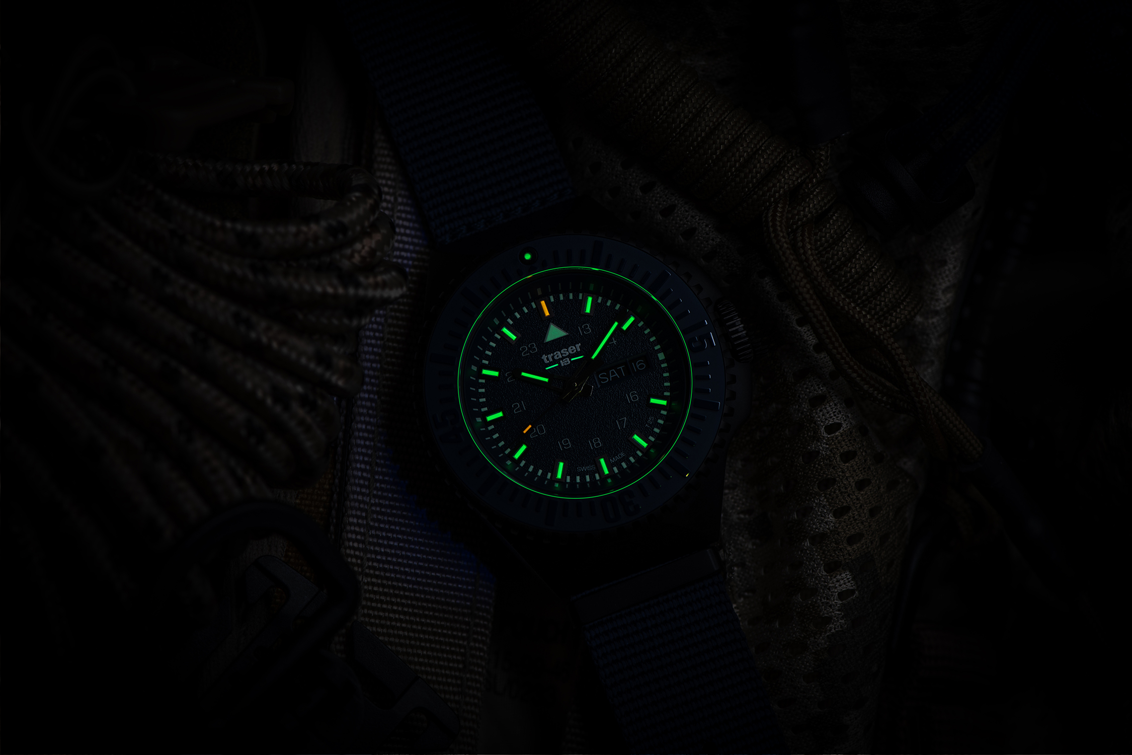 zegarek Traser TS-109856 P69 Black Stealth szafirowe - miniatura 9