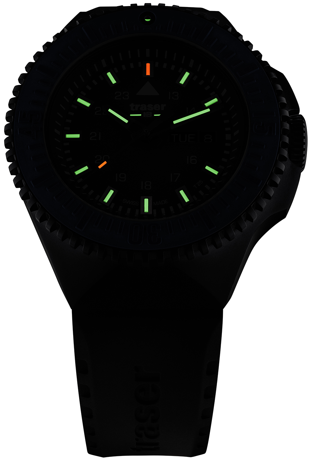 zegarek Traser TS-109857 kwarcowy męski P69 Black Stealth - miniatura 6