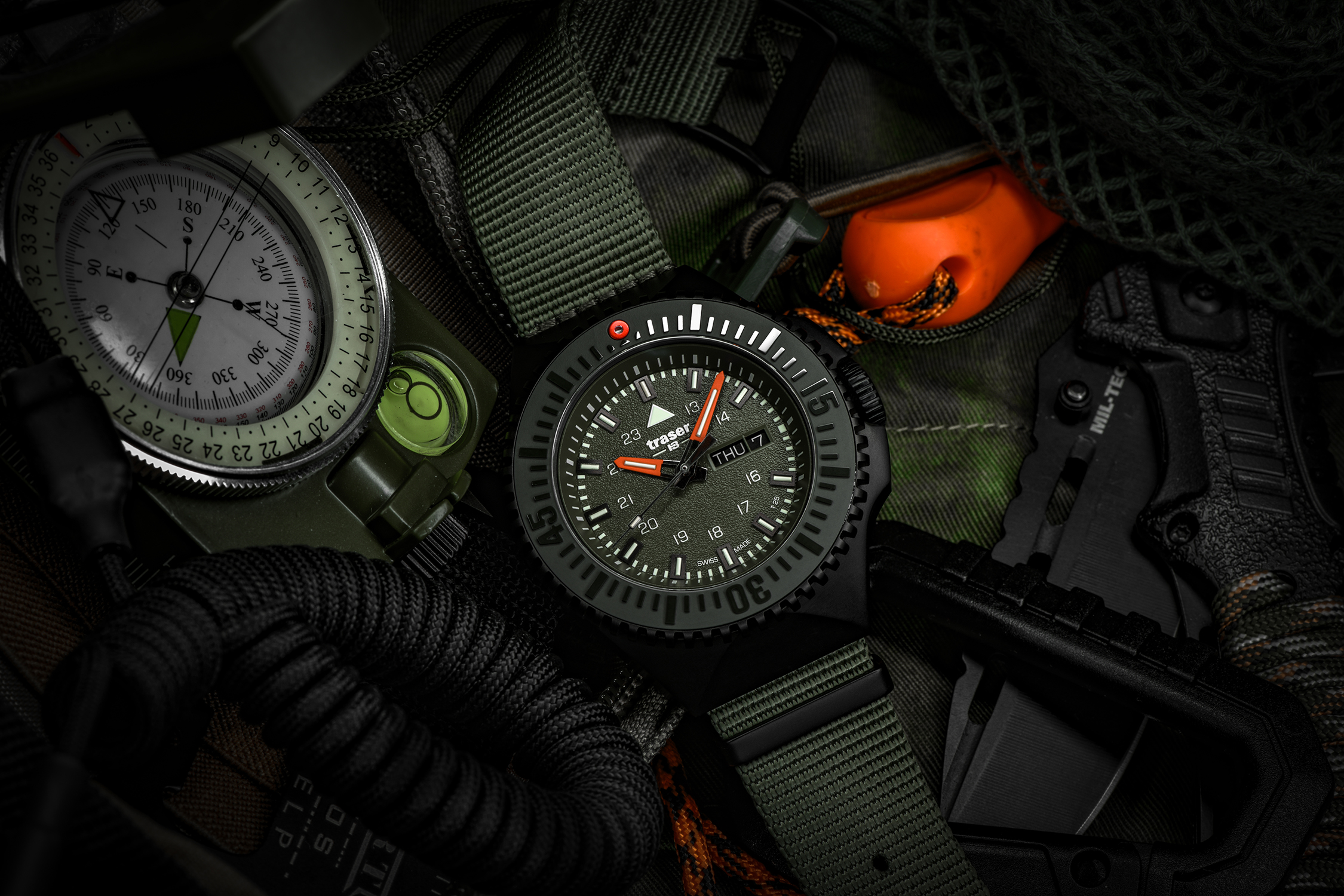 zegarek Traser TS-109858 czarny P69 Black Stealth - miniatura 8