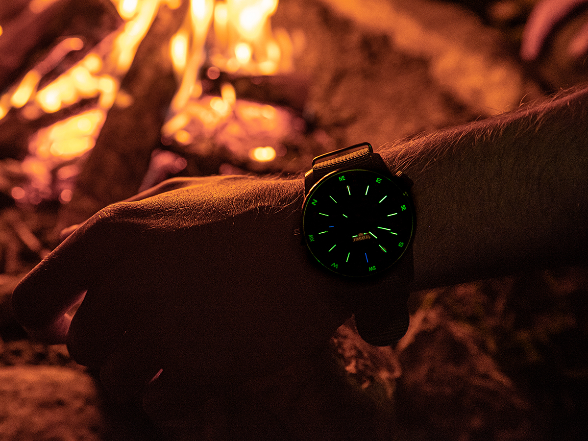 zegarek Traser TS-109035 P68 Pathfinder GMT Green P68 Pathfinder GMT szafirowe - miniatura 4