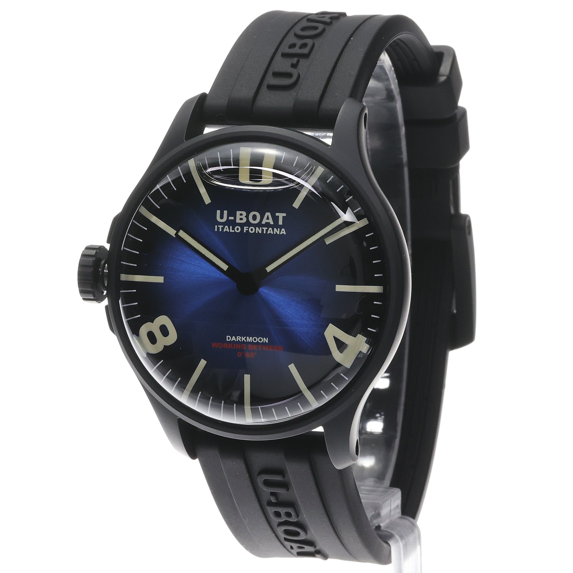zegarek U-BOAT 8700 DARKMOON 44MM BLUE IPB SOLEIL Darkmoon szafirowe - miniatura 2