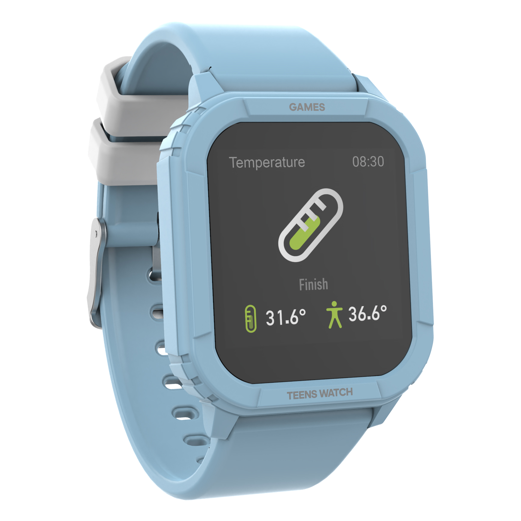 zegarek Vector Smart VCTR-00-01BL kwarcowy dla dzieci Smartwatch 36mm Niebieski Kids - miniatura 6