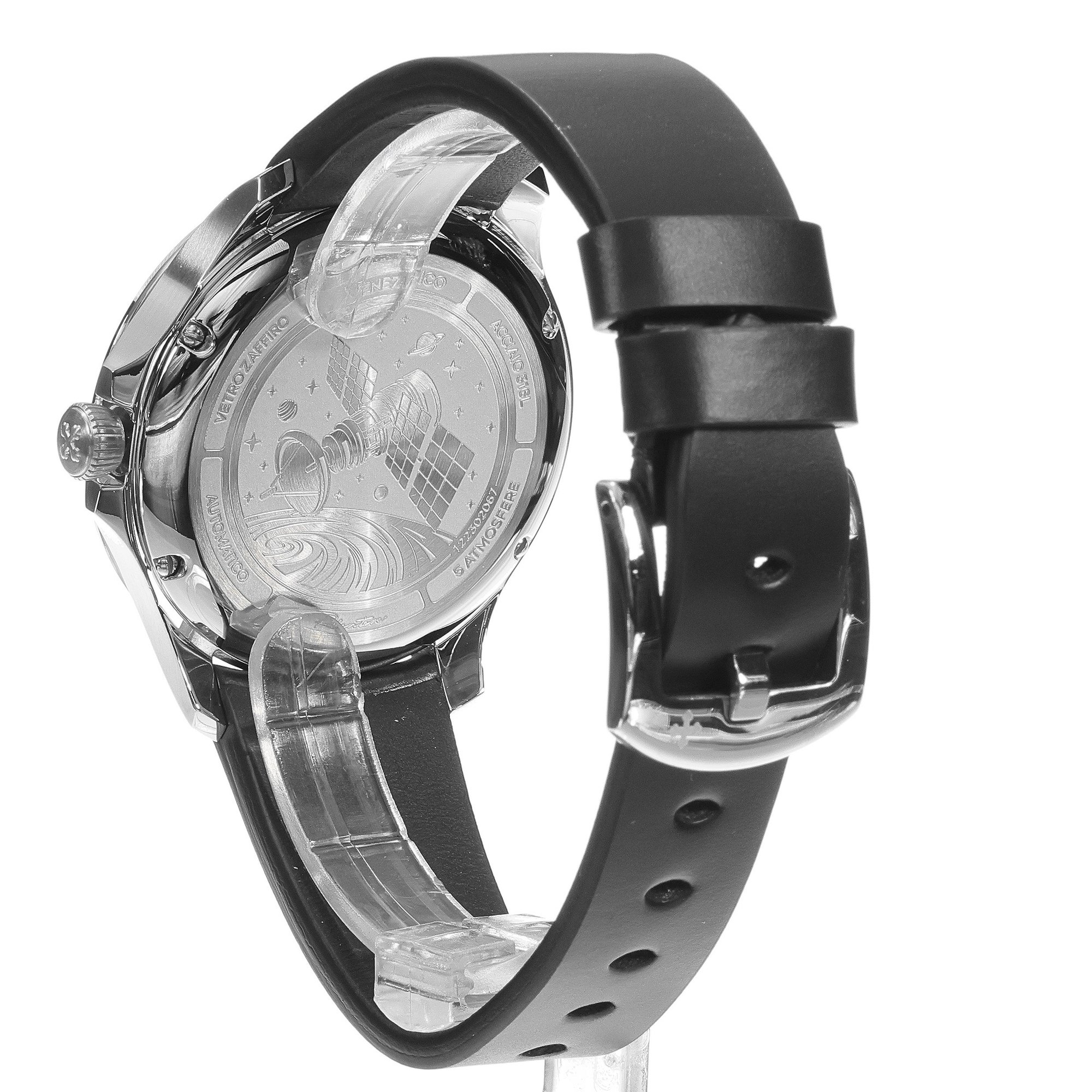 zegarek Venezianico 1221510 automatyczny męski Redentore REDENTORE ULTRABLACK 40 - miniatura 7