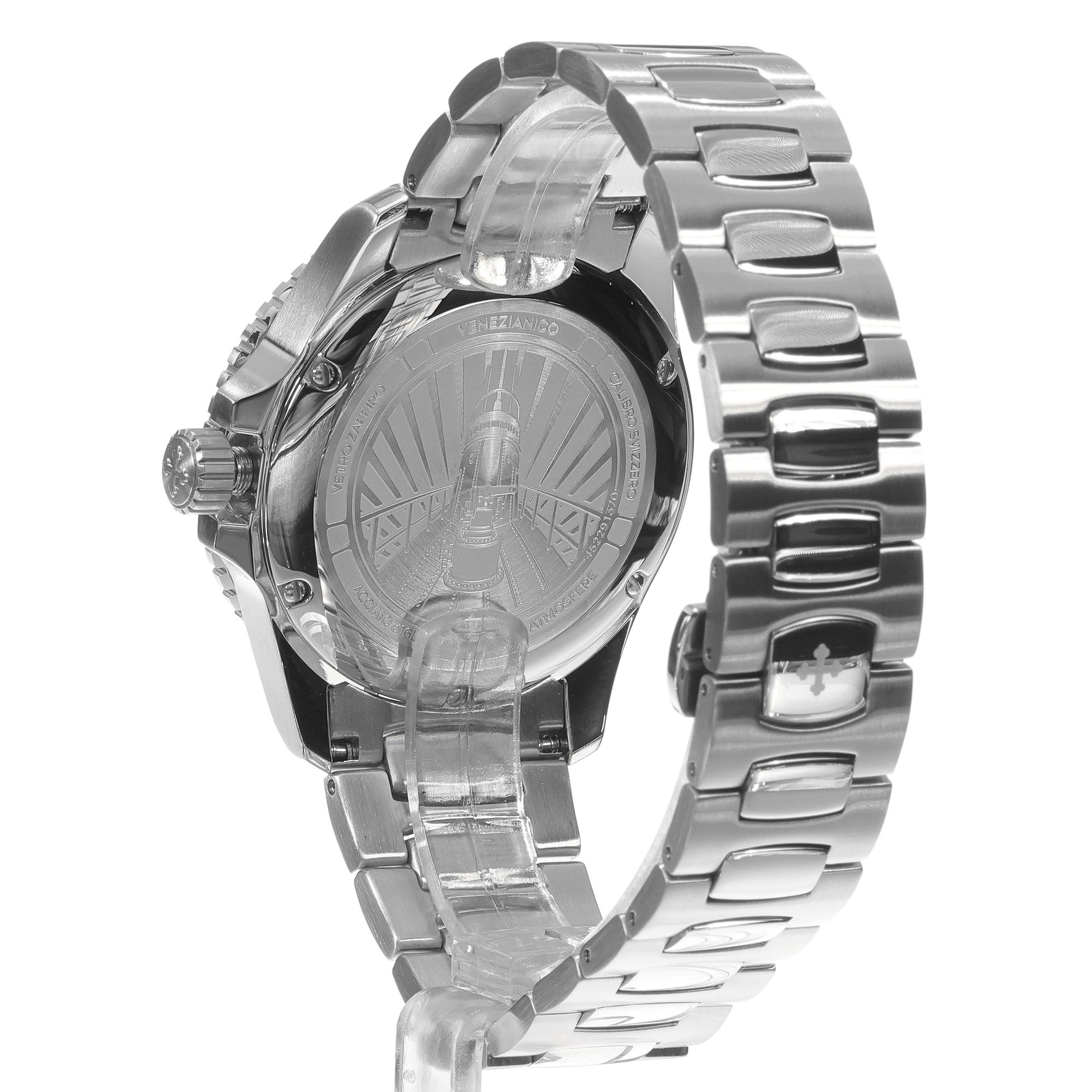 zegarek Venezianico 4521501C srebrny Nereide Tungsteno - miniatura 8