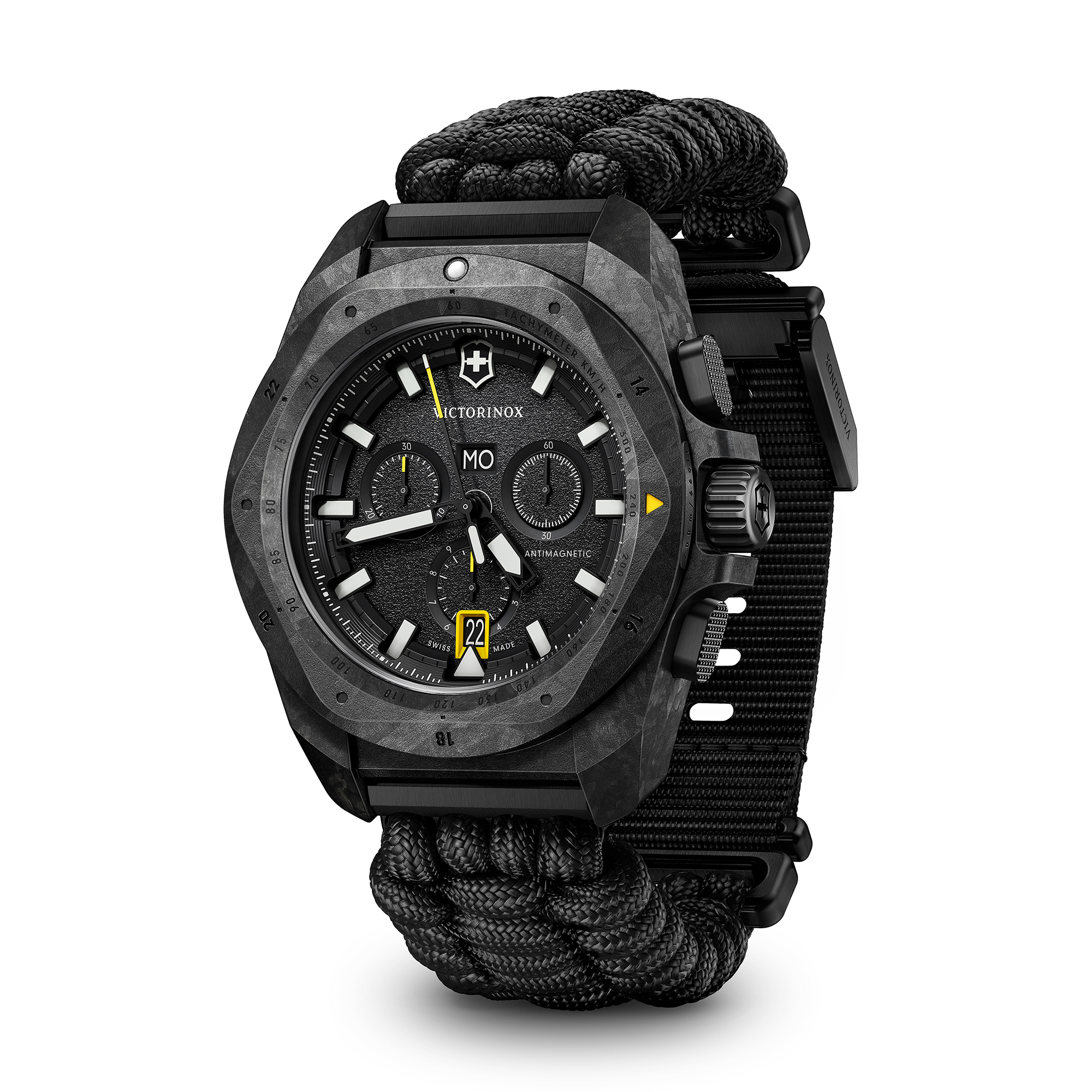 zegarek Victorinox 2419891 kwarcowy męski INOX INOX Quartz Chrono Carbon - miniatura 3