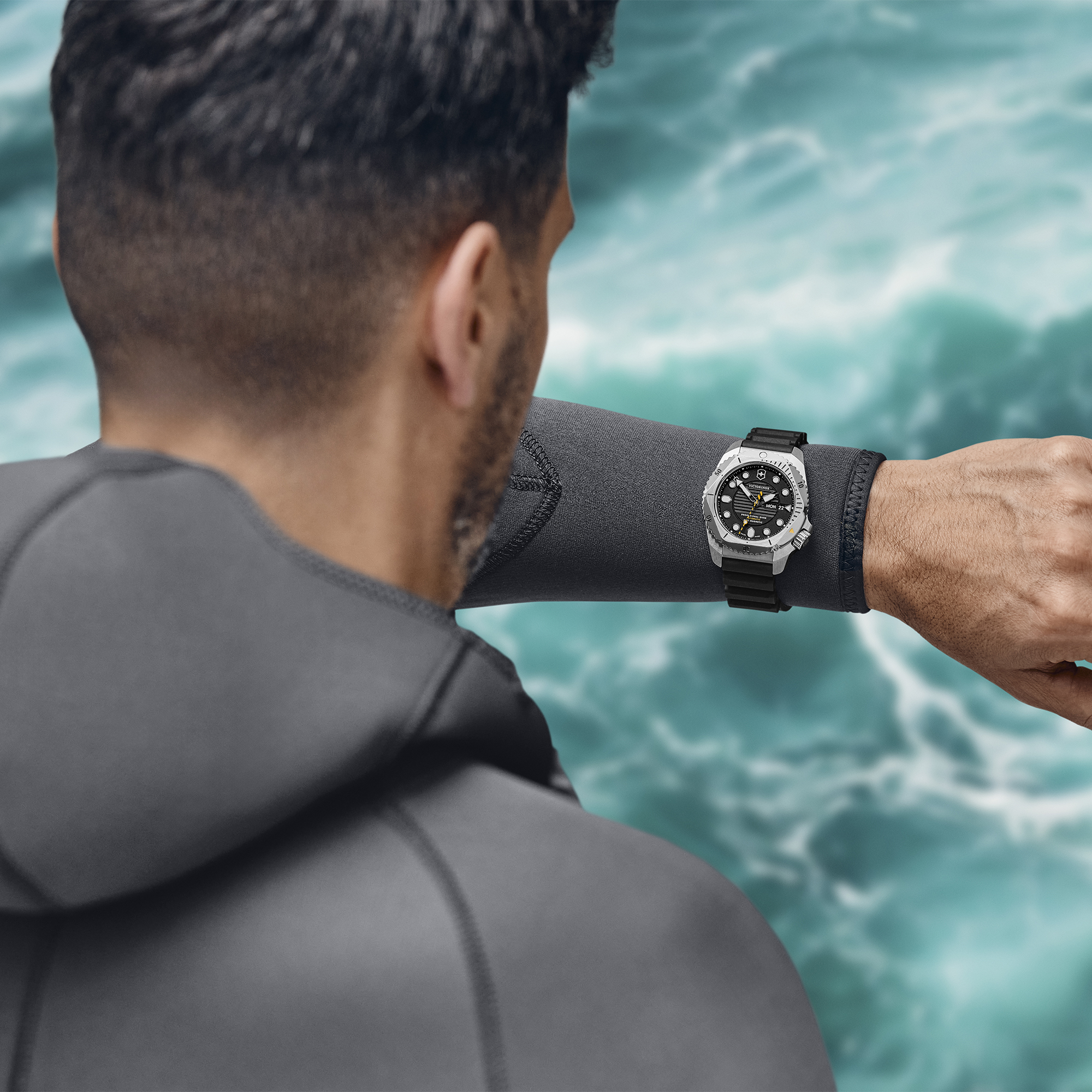 zegarek Victorinox 241994 srebrny Dive Pro