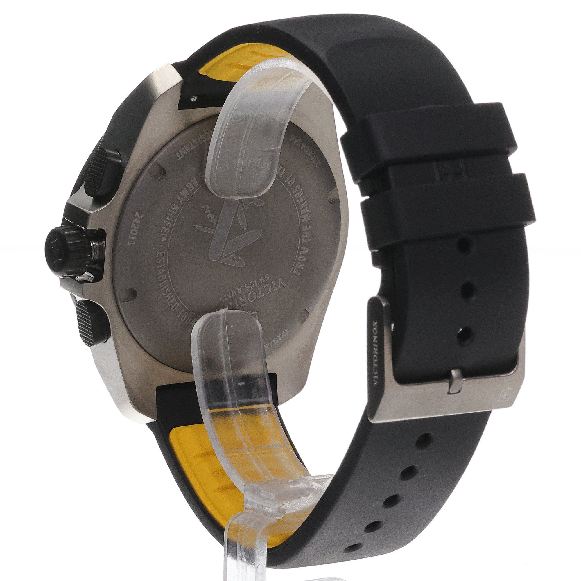 zegarek Victorinox 242011 INOX Quartz Chrono Carbon-Titanium INOX szafirowe - miniatura 4