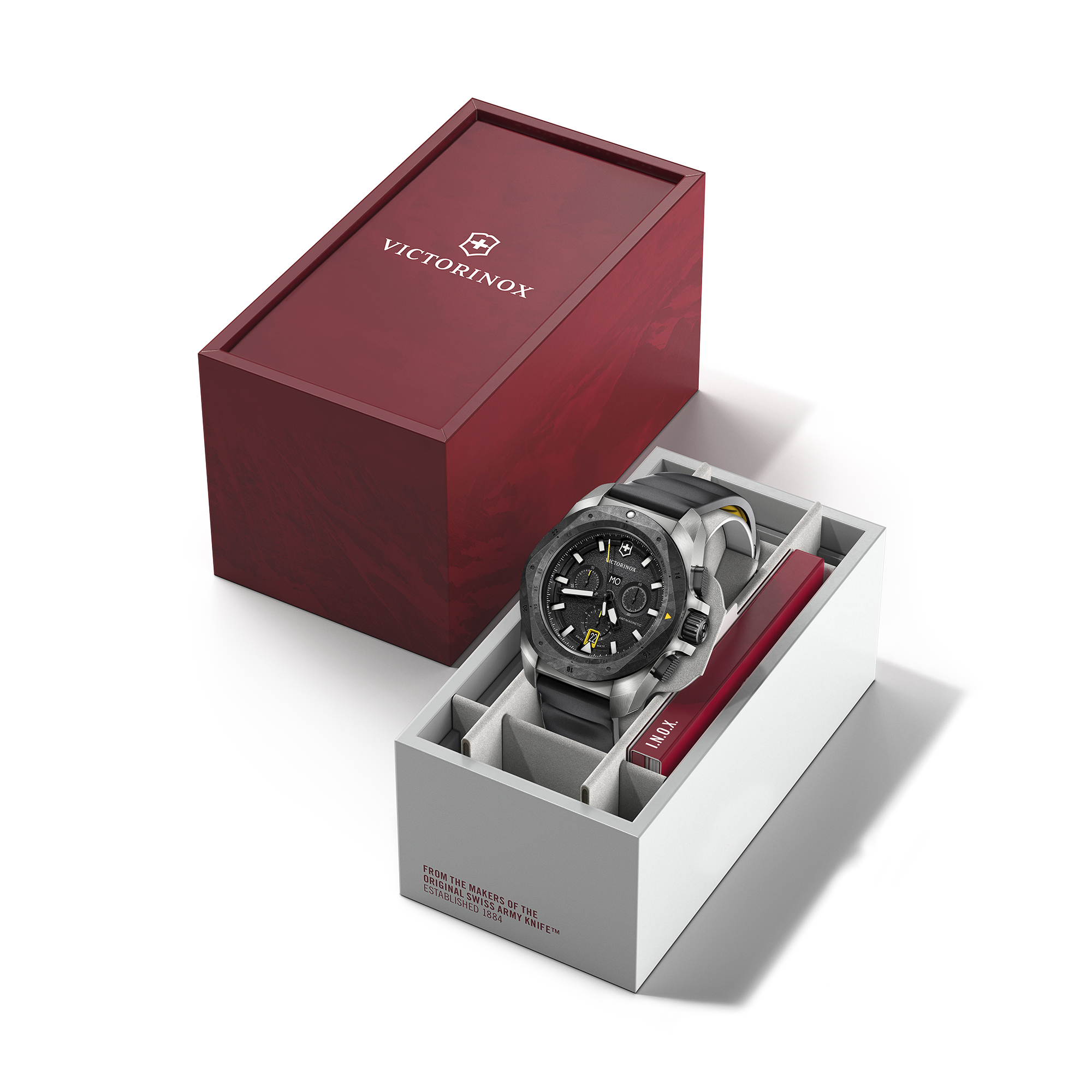 zegarek Victorinox 242011 kwarcowy męski INOX INOX Quartz Chrono Carbon-Titanium - miniatura 12