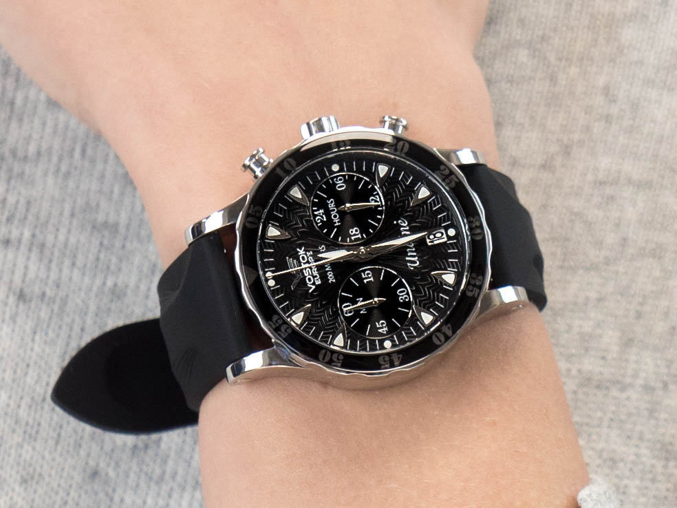 Vostok Europe VK64-515A523 zegarek damski sportowy Undine pasek - miniatura 4