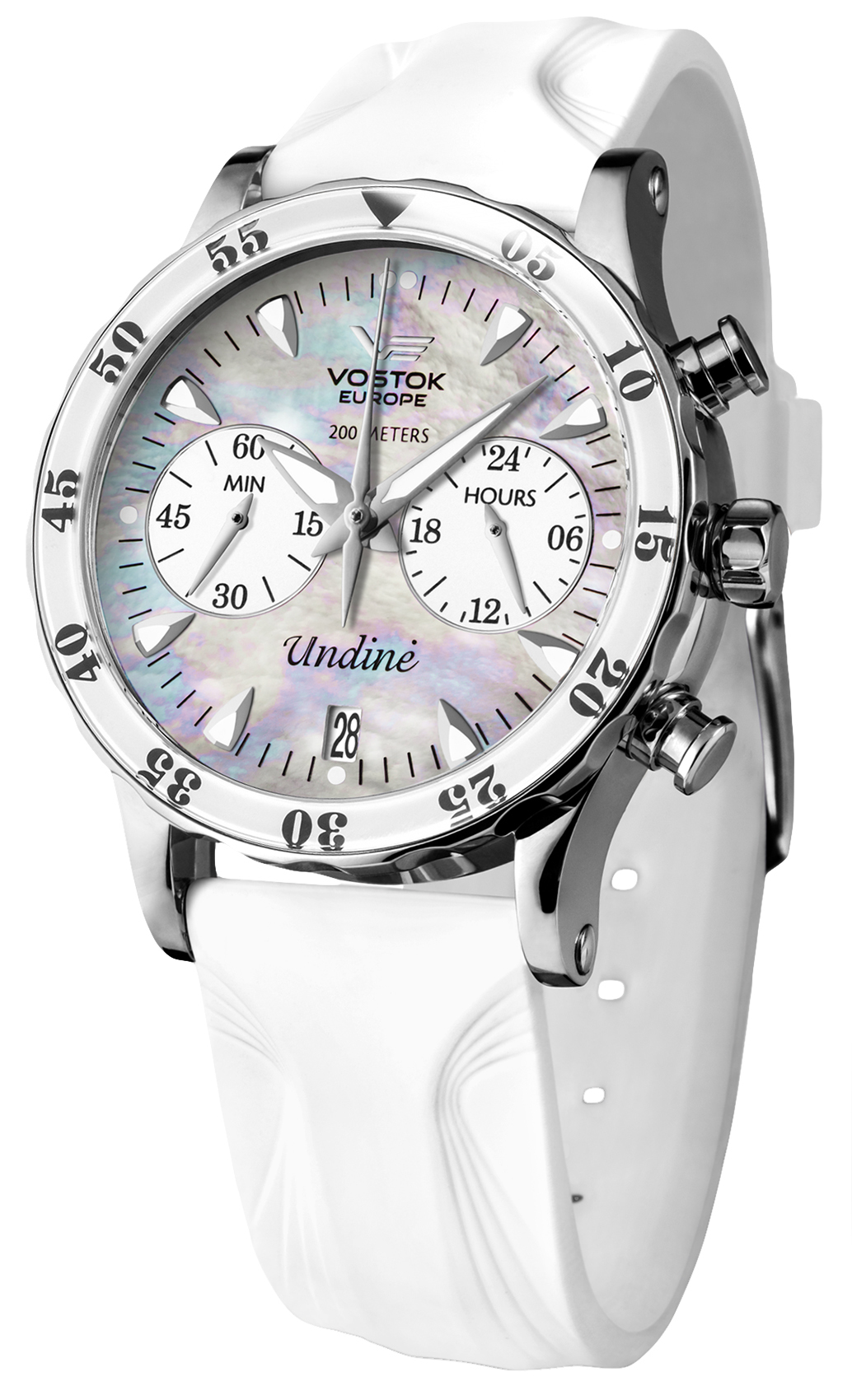 zegarek VK64-515A671B damski z chronograf Undine - miniatura 4