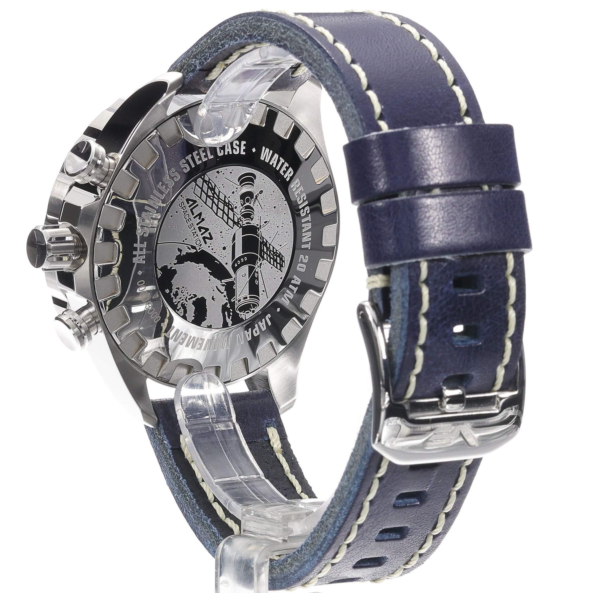 zegarek Vostok Europe 6S11-320A675 kwarcowy męski Almaz Almaz Chrono - miniatura 4